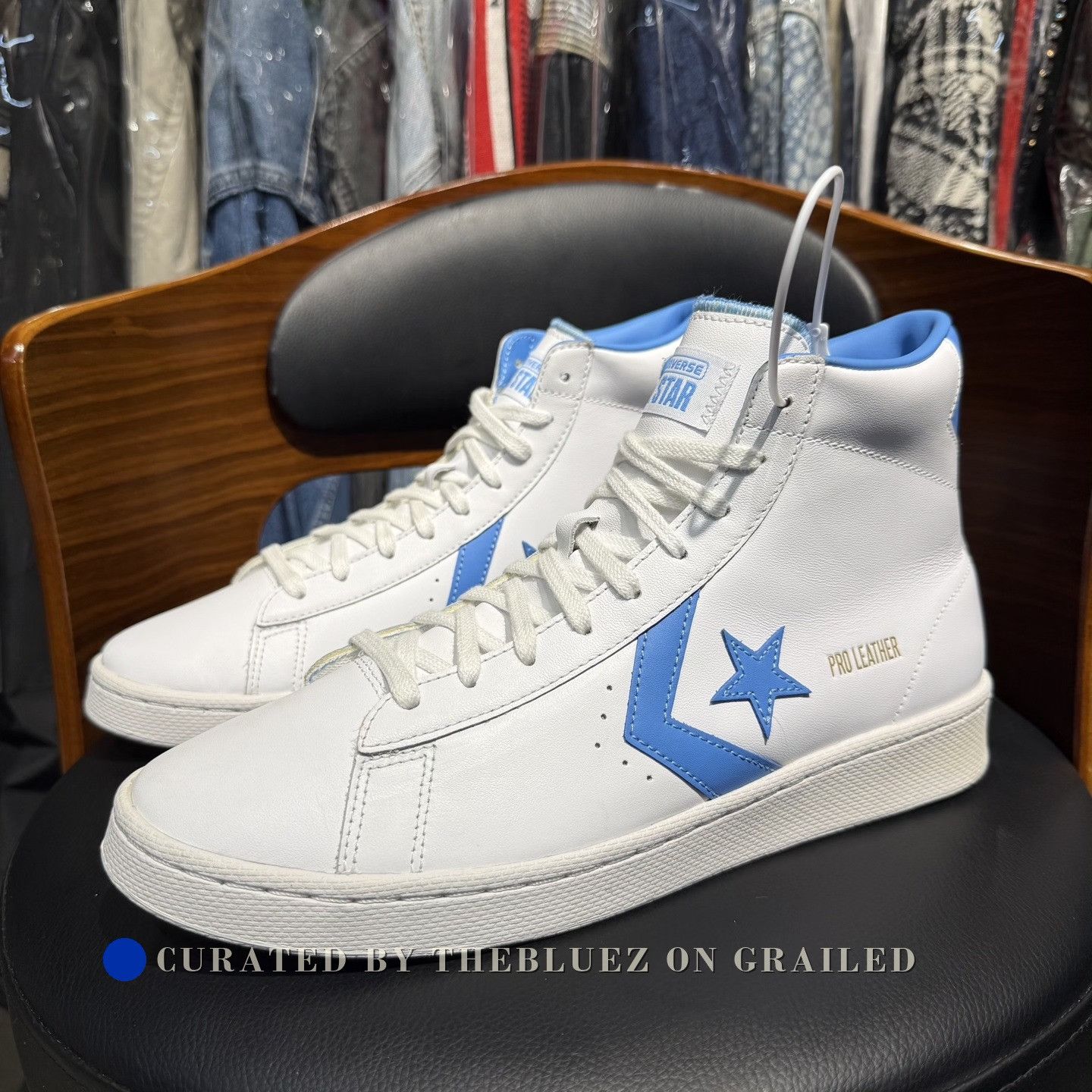 Converse Converse Pro Leather Carolina Blue Size US 10 / EU 43 - 1 Thumbnail