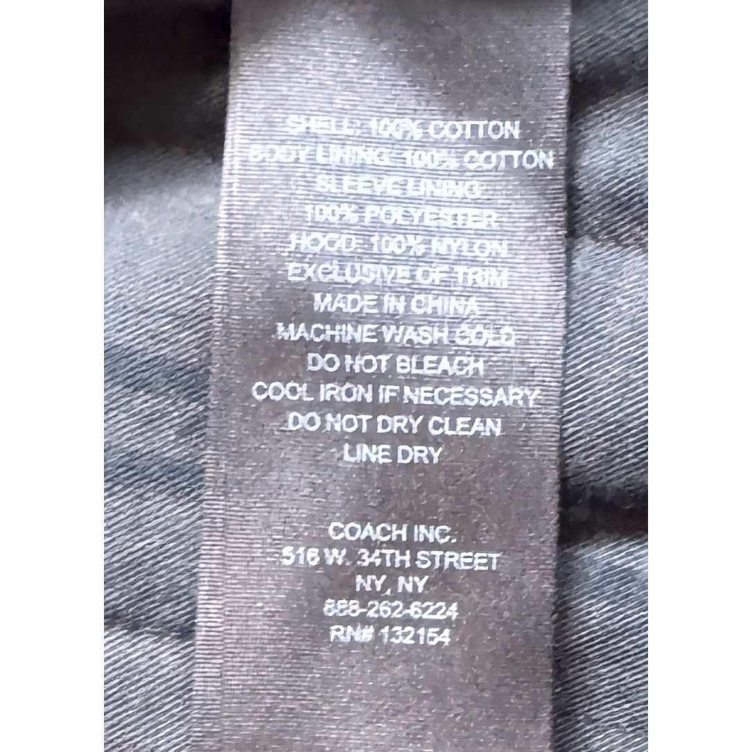 Coach Coach Waxed Cotton Field Jacket | Small Size US S / EU 44-46 / 1 - 8 Thumbnail