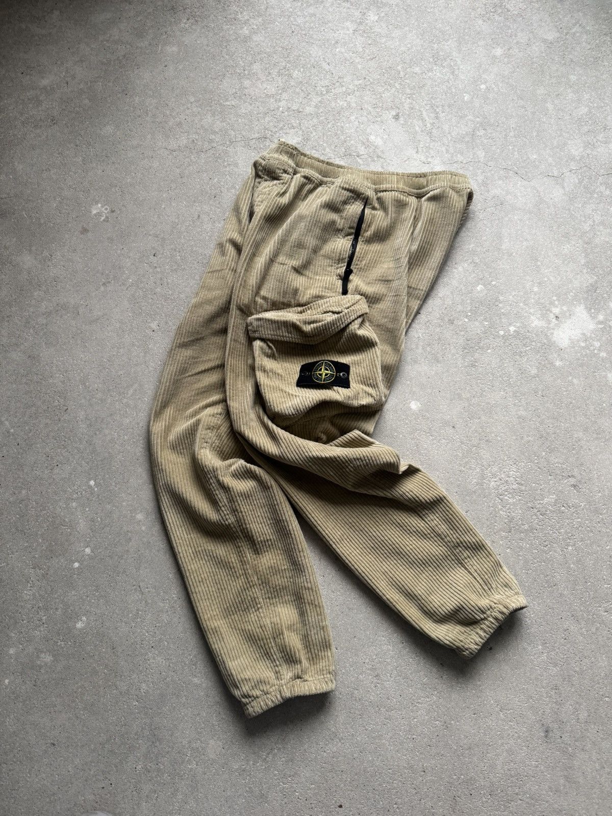 Stone Island Stone Island Cargo Corduroy Pants Size US 33 - 2 Thumbnail