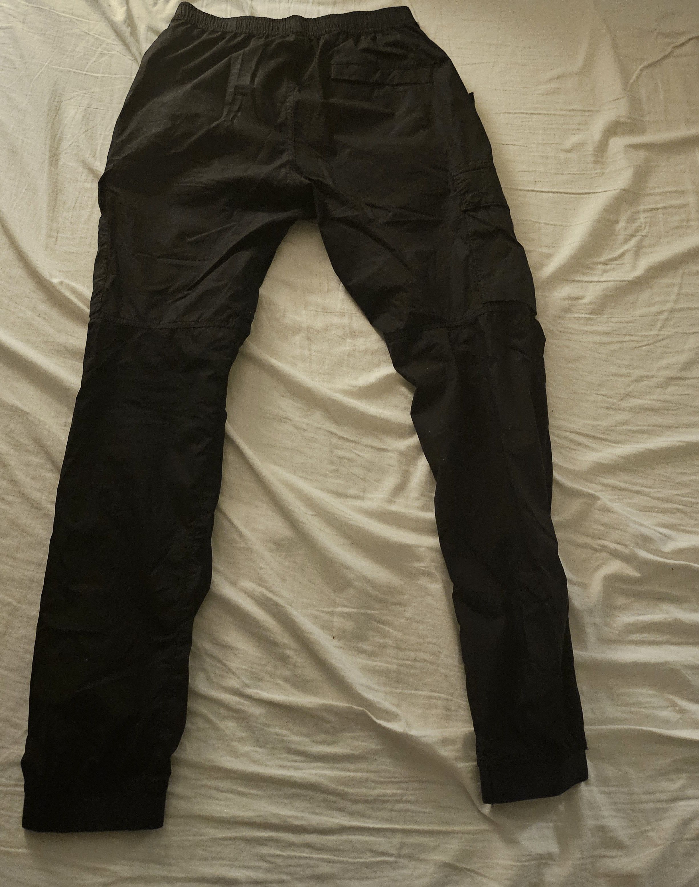 Stone Island Black Cargo Pants Size US 29 - 2 Thumbnail