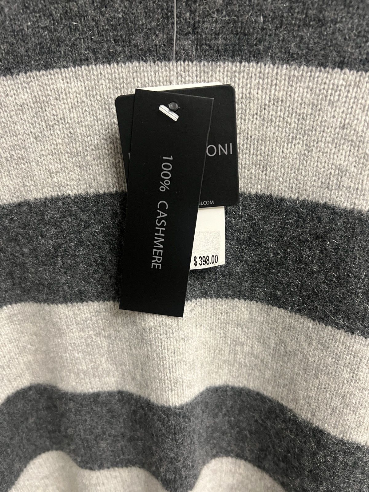 Magaschoni Crewneck Cashmere Sweater Size US L / EU 52-54 / 3 - 2 Thumbnail