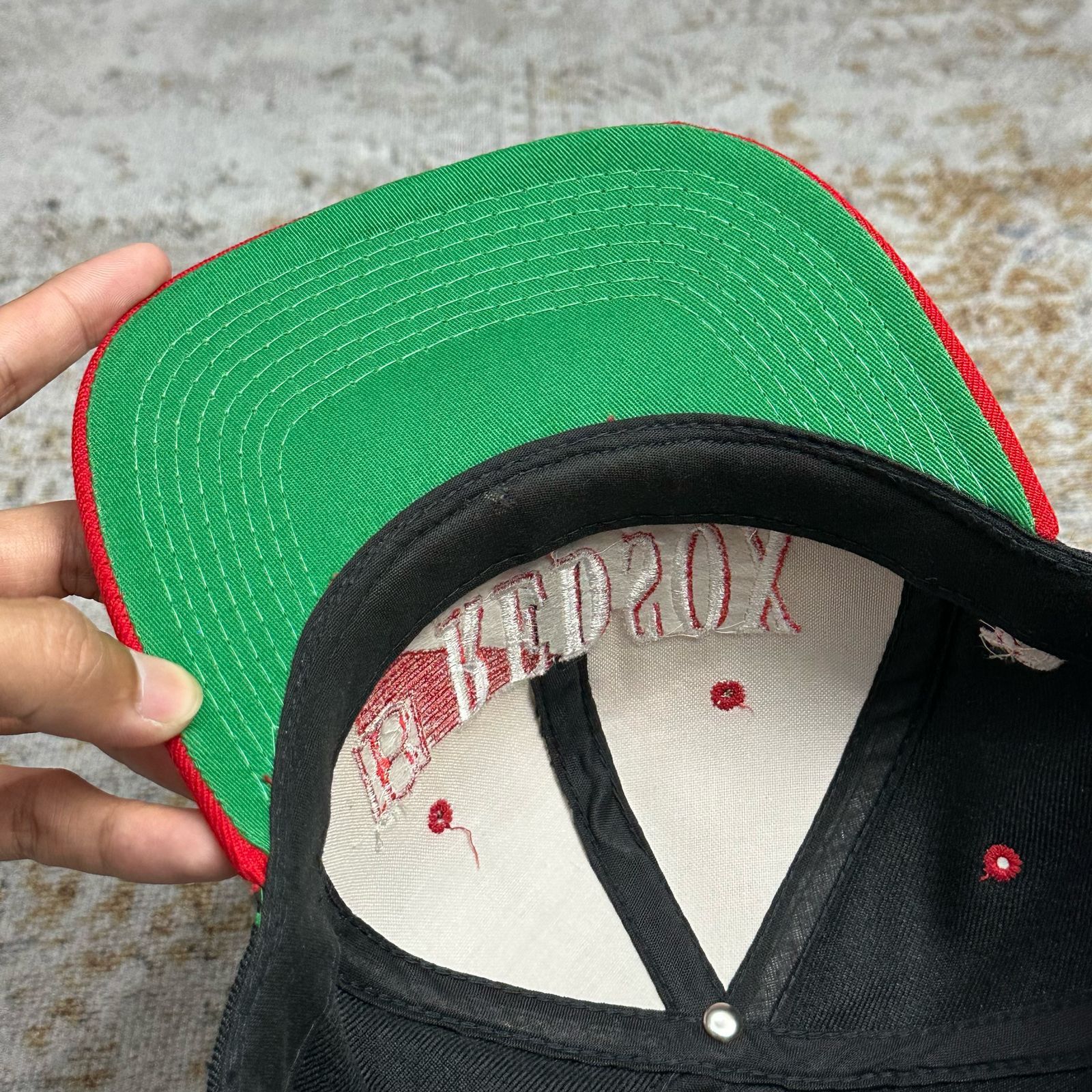 MLB Vintage 90s Boston Redsox MLB Snapback Size ONE SIZE - 8 Thumbnail