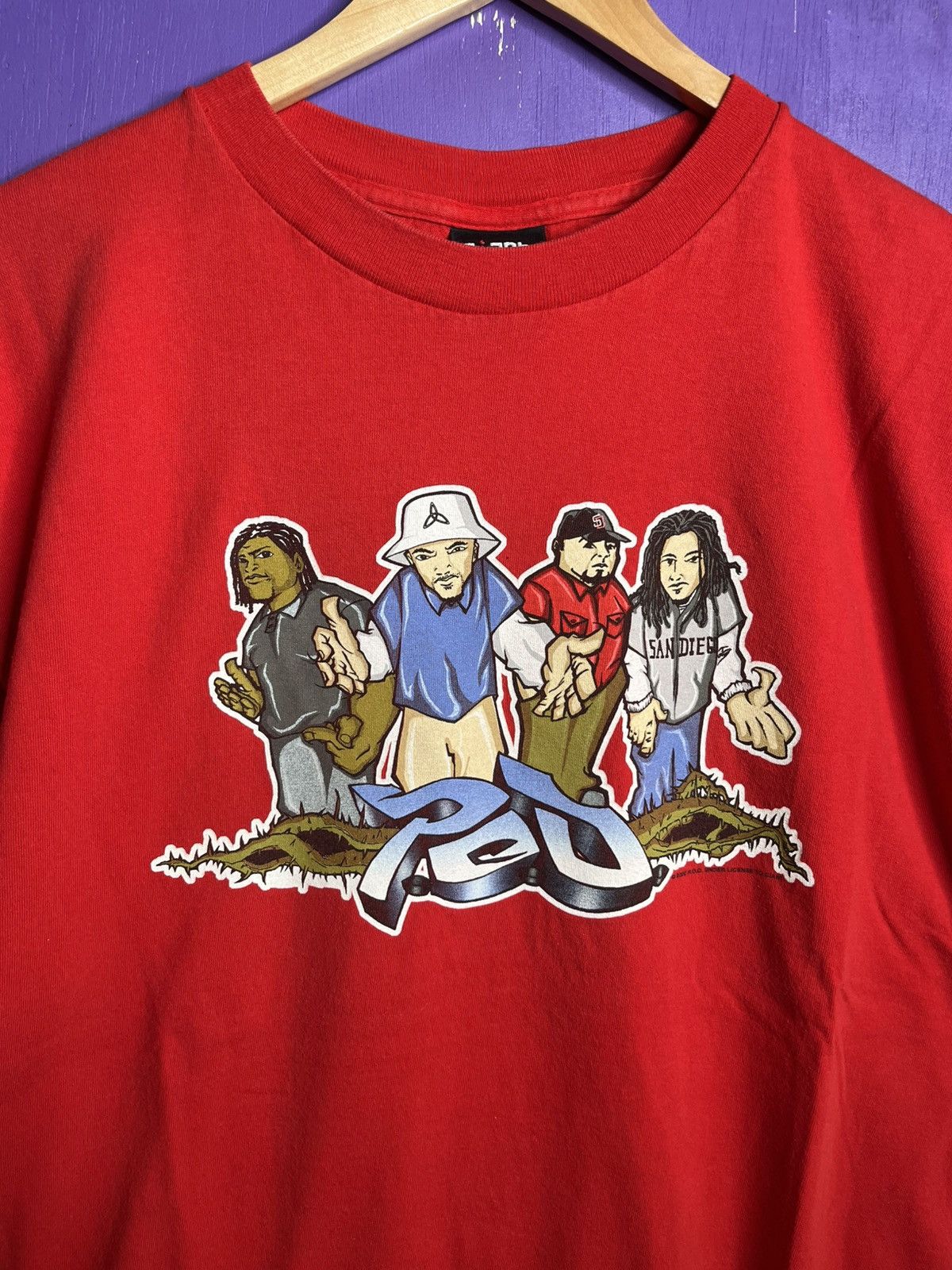 Band Tees × Vintage Vintage 2000 POD animated band members t-shirt Size US XL / EU 56 / 4 - 3 Thumbnail