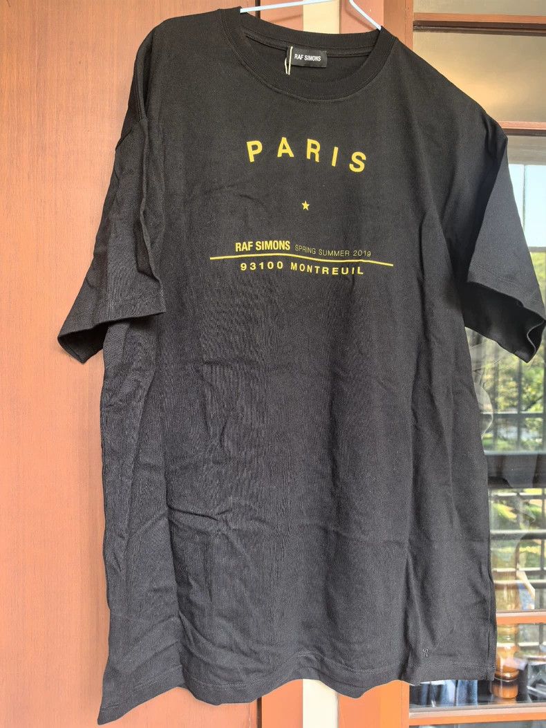 Raf Simons Raf Simons Paris Tour Tee Spring Summer 2019- DMC Size US S / EU 44-46 / 1 - 1 Thumbnail