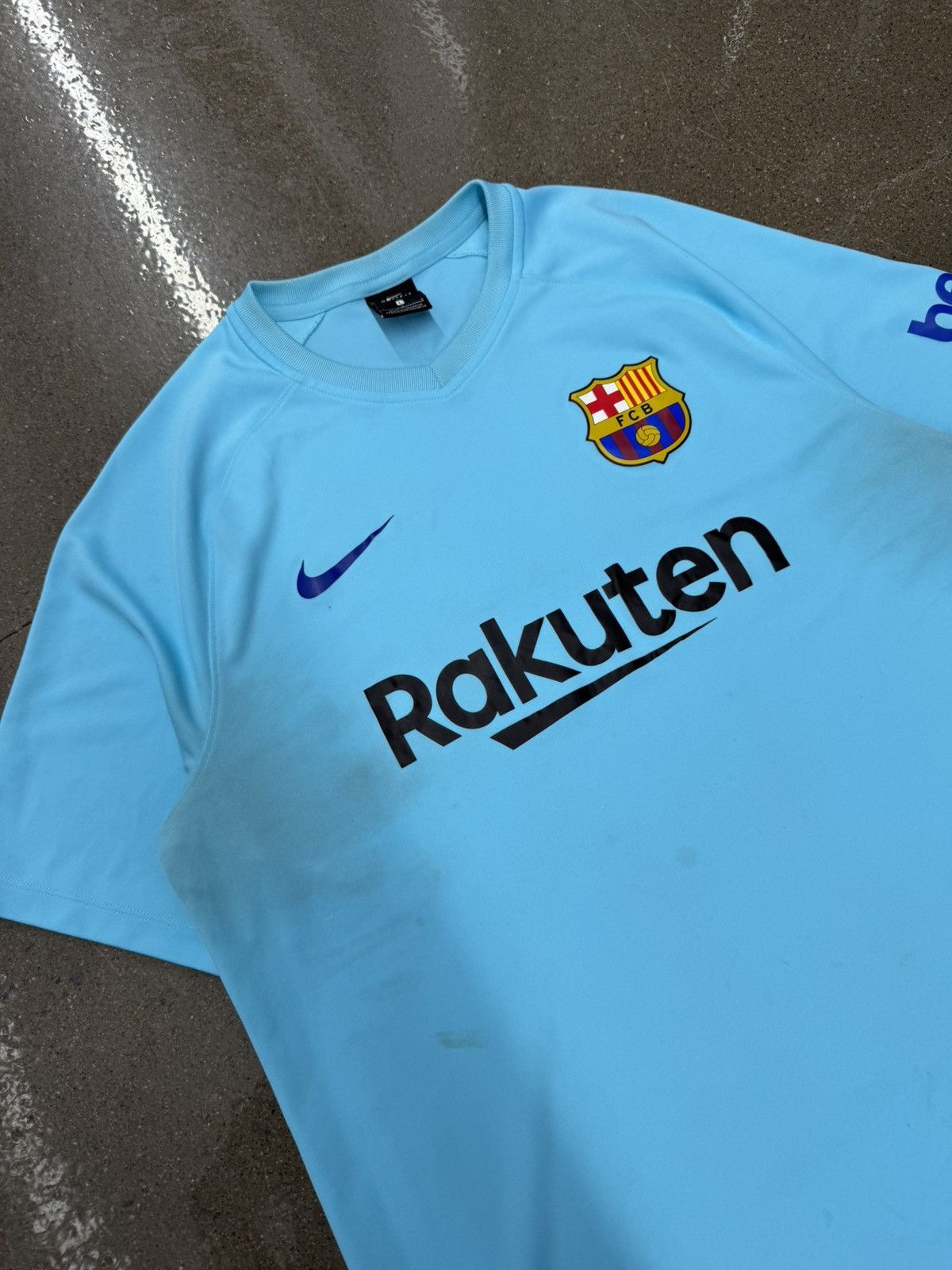 Nike 2017/18 Barcelona Away Jersey #10 Messi Size US L / EU 52-54 / 3 - 2 Thumbnail