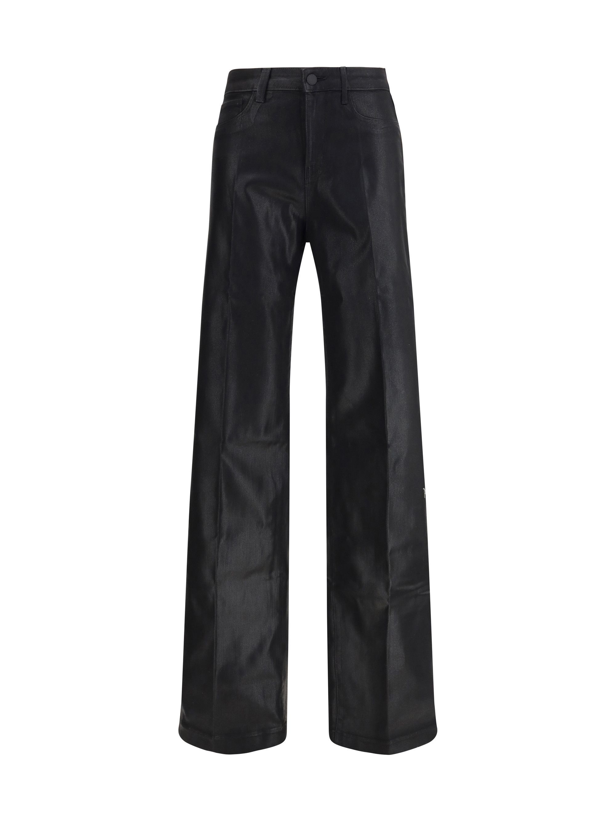 L'AGENCE Clayton Coated wide leg Jeans Size 25" / US 0 / IT 36 - 1 Thumbnail