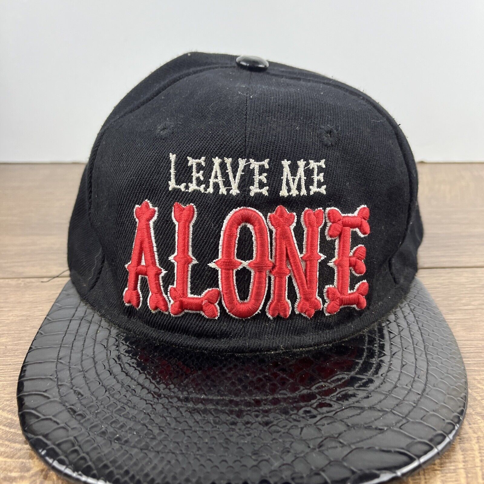 Other Leave Me Alone Hat Leave Me Alone Hat Snapback Adjustable Ad Size ONE SIZE - 6 Thumbnail