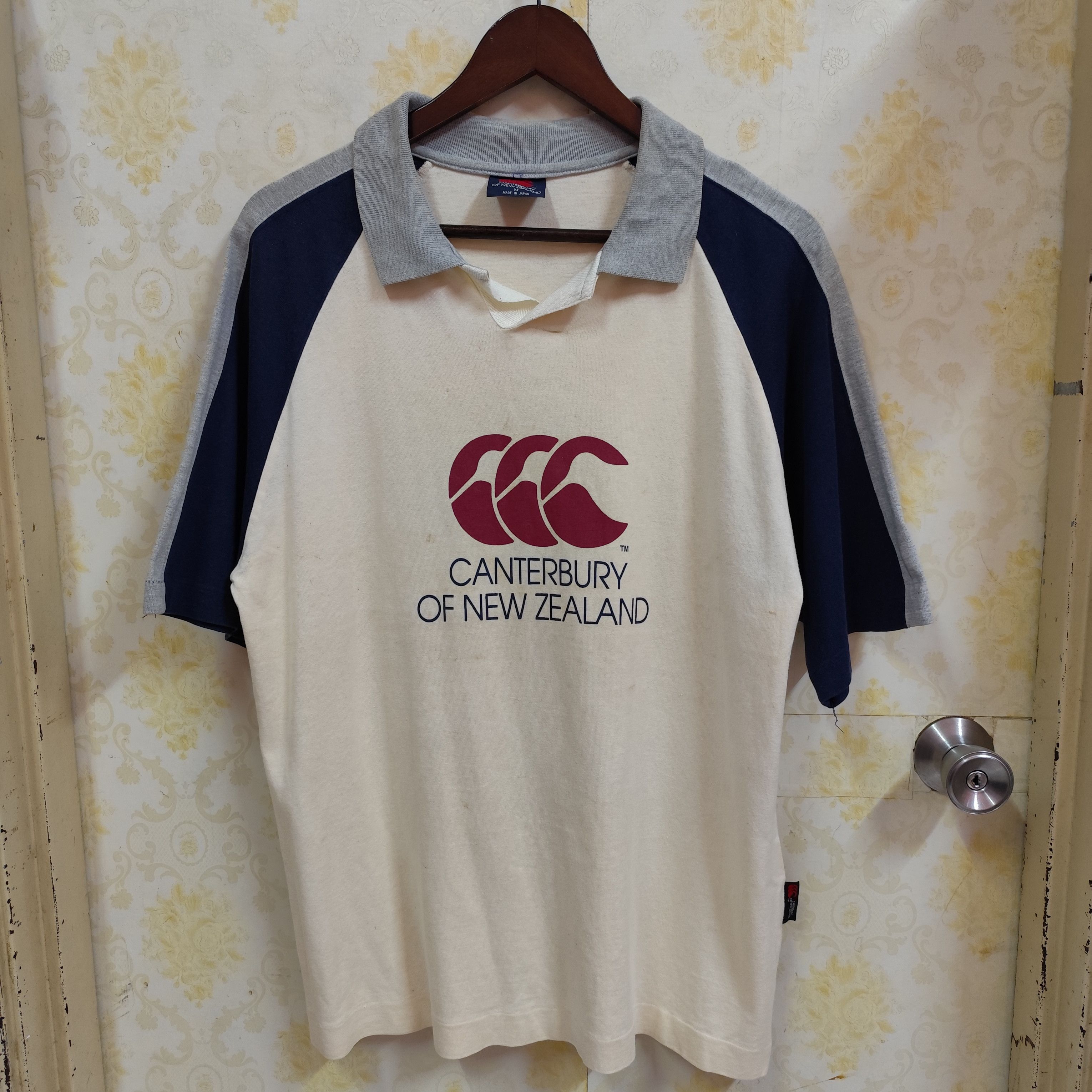 Canterbury of New Zealand × Vintage 🇯🇵VINTAGE CANTERBURY OF NEW ZEALAND SHIRT MADE IN JAPAN Size US M / EU 48-50 / 2 - 1 Thumbnail