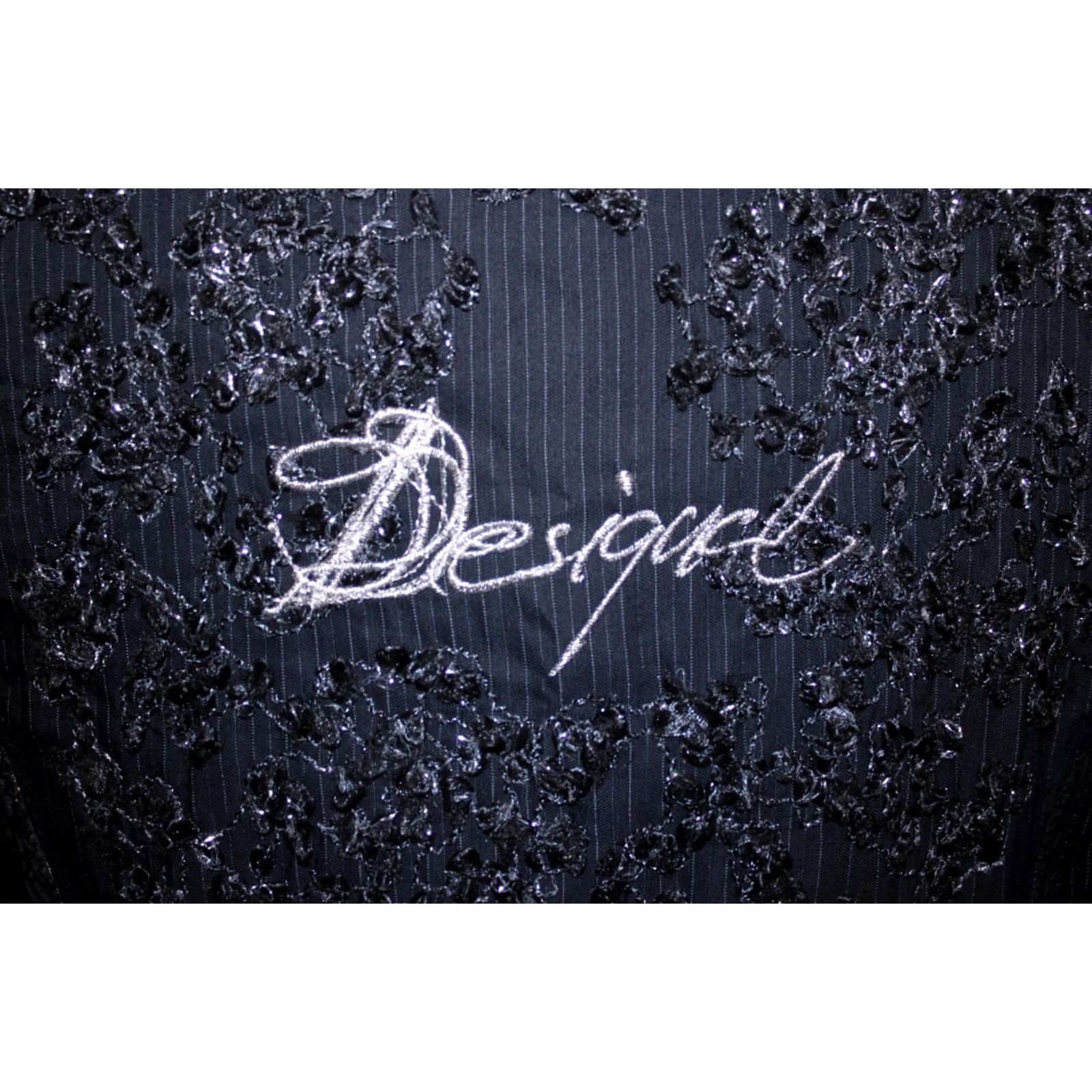 Desigual Desigual Coat Womens Size 38 Black Jacket Cardigan Coat Size XS / US 0-2 / IT 36-38 - 4 Thumbnail