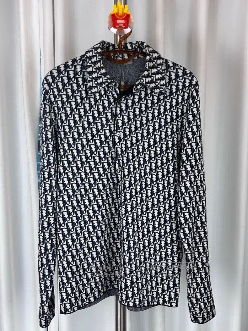 Dior Dior Full-print knitted shirt Size US XS / EU 42 / 0 - 2 Thumbnail