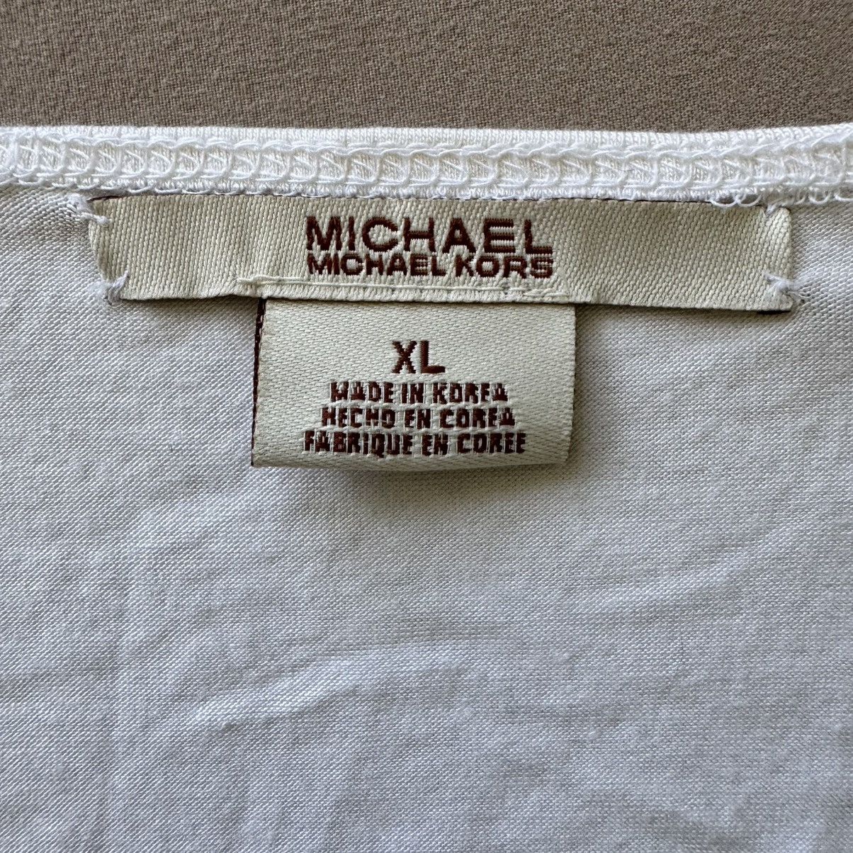 Michael Kors Vintage Y2K Michael Kors Bow Front Scoop Neck Top Size XL / US 12-14 / IT 48-50 - 4 Thumbnail