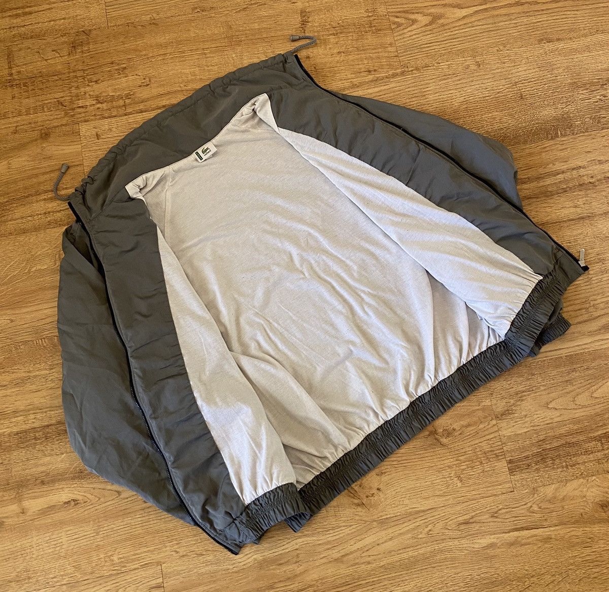 Lacoste Lacoste Metallic Track Jacket x Vintage x Streetwear Size US XL / EU 56 / 4 - 4 Thumbnail