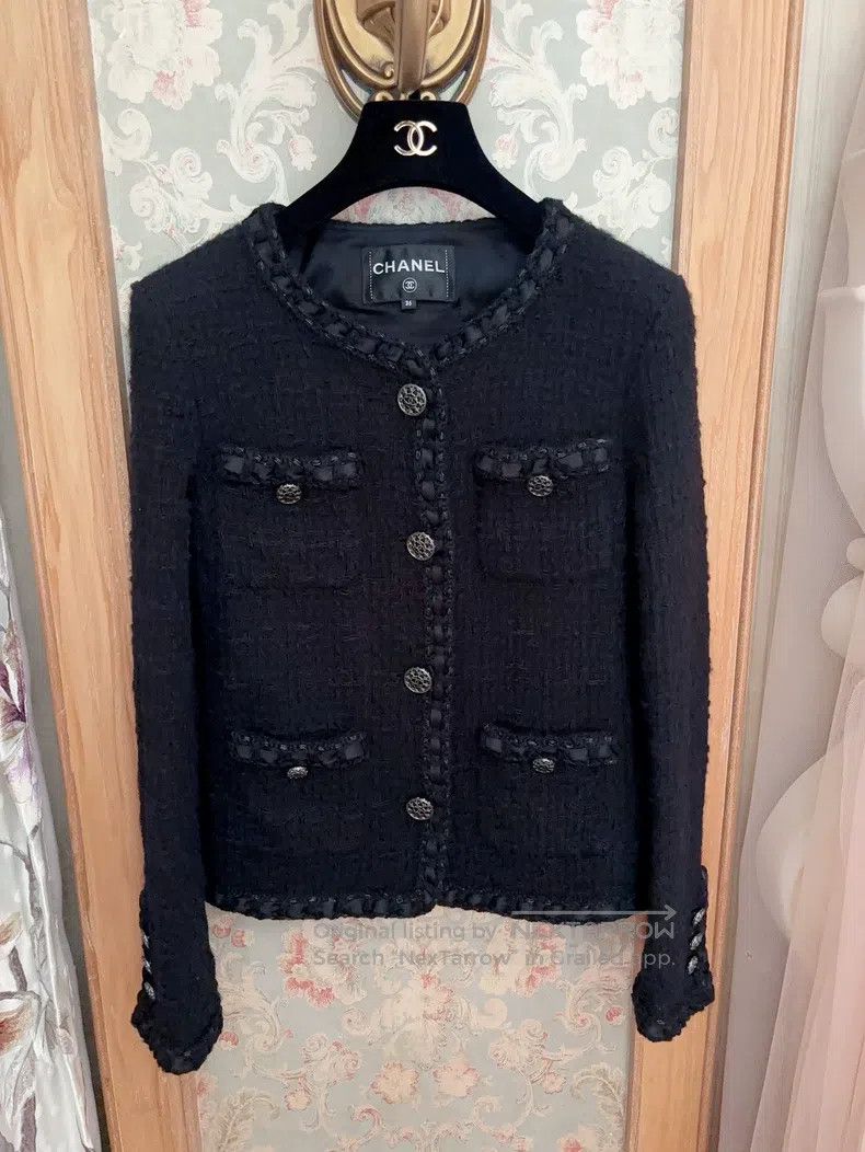 Chanel Chanel Roman black coat Size XS / US 0-2 / IT 36-38 - 1 Thumbnail