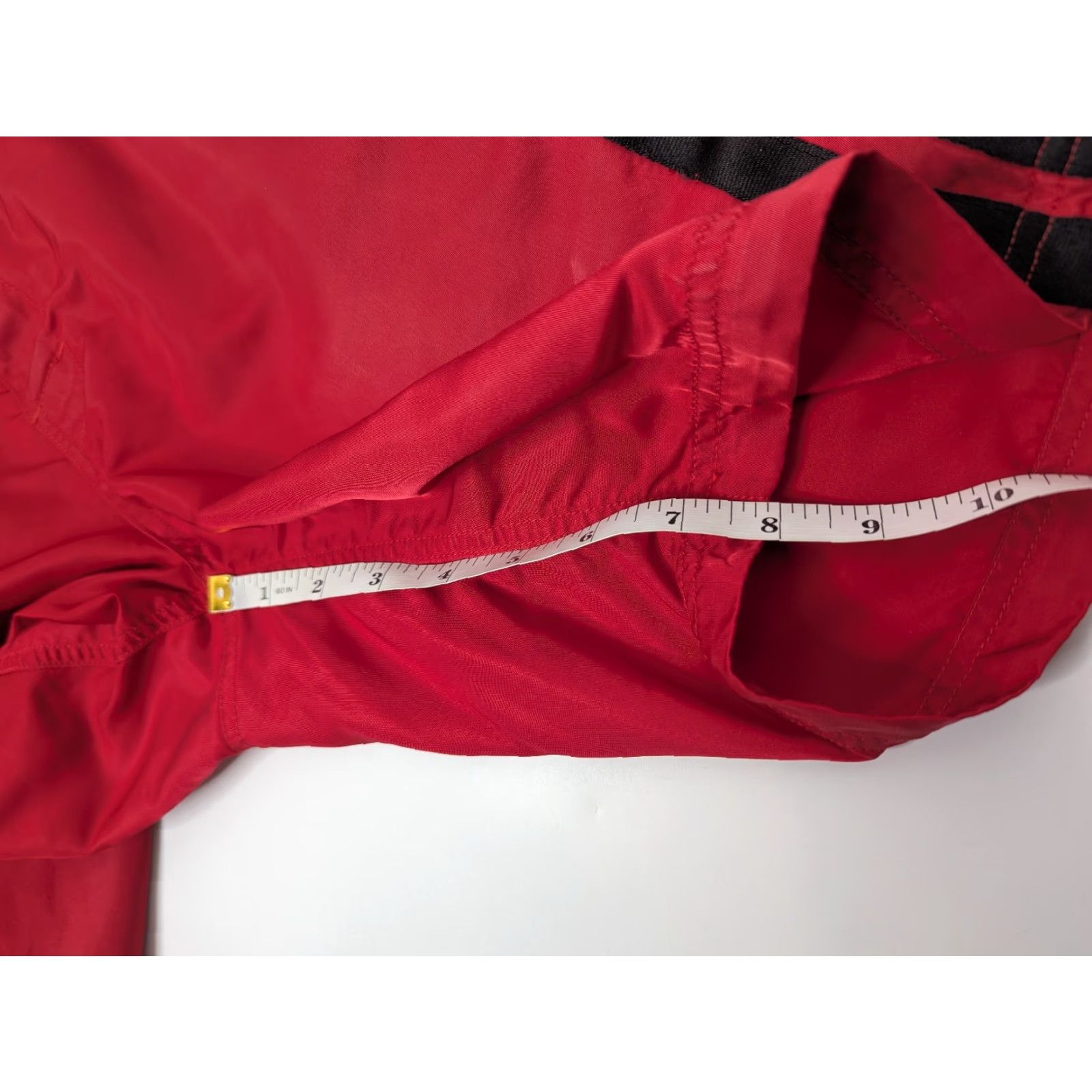 Ralph Lauren RLX Polo Sport Ralph Lauren Men Red Striped Nylon Performance Shorts Athletic Quick Dry Pockets 32 Size US XS / EU 42 / 0 - 6 Thumbnail