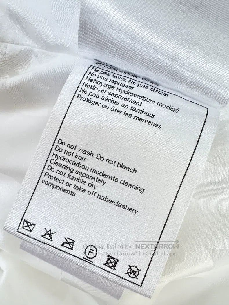 Chanel Chanel 24N Snow White White laced Down Jacket Size XXS / US 00 / IT 34 - 7 Thumbnail