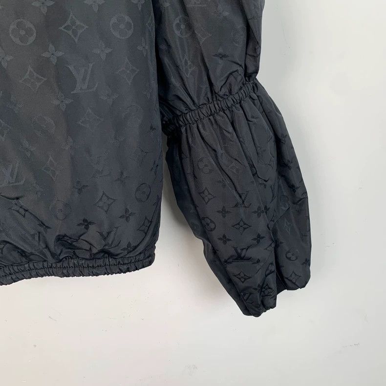 Louis Vuitton Louis Vuitton 22 black logo print zipper jacket Size XS / US 0-2 / IT 36-38 - 4 Thumbnail