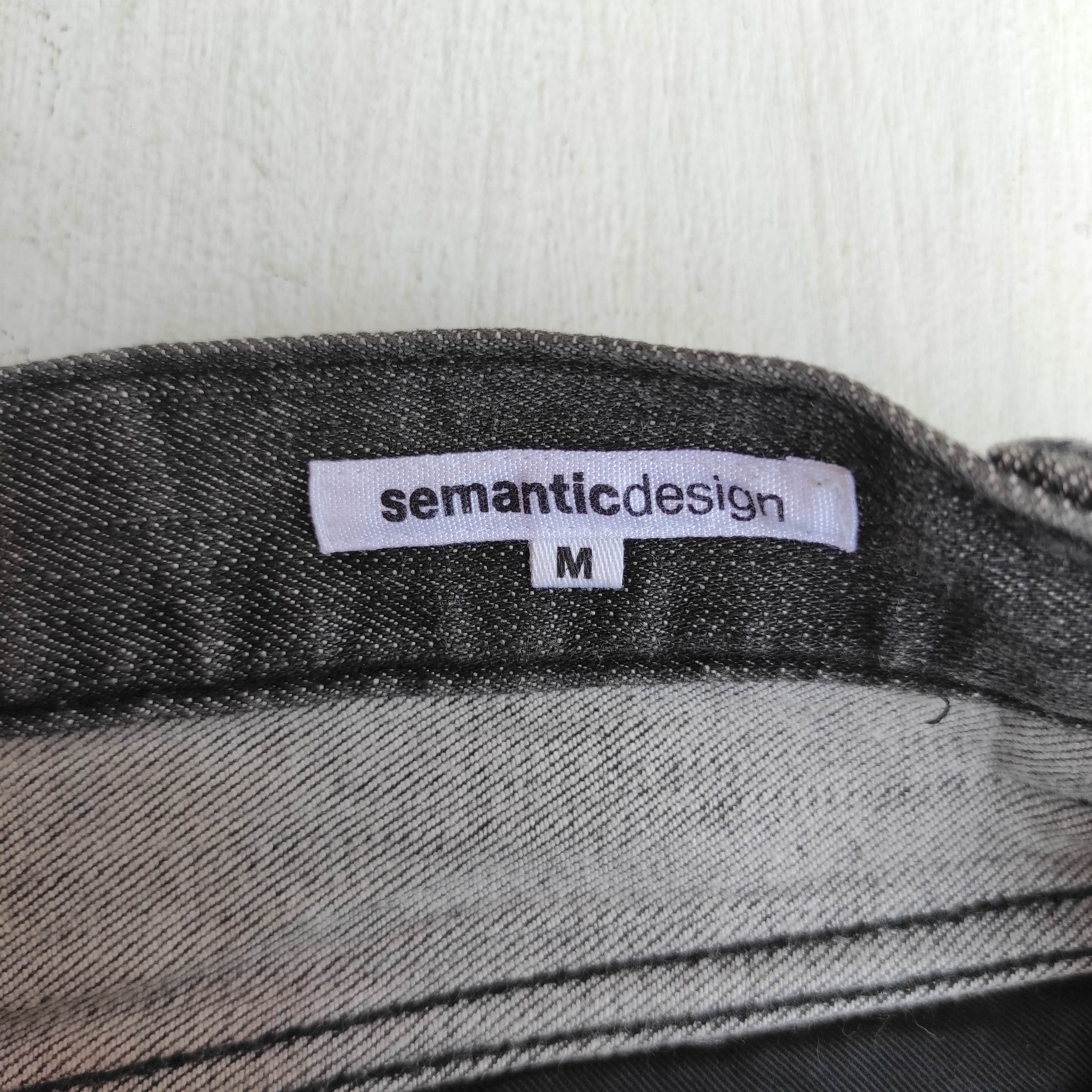 semanticdesign Semantic Design multi zip Denim Jeans Size US 30 / EU 46 - 19 Thumbnail