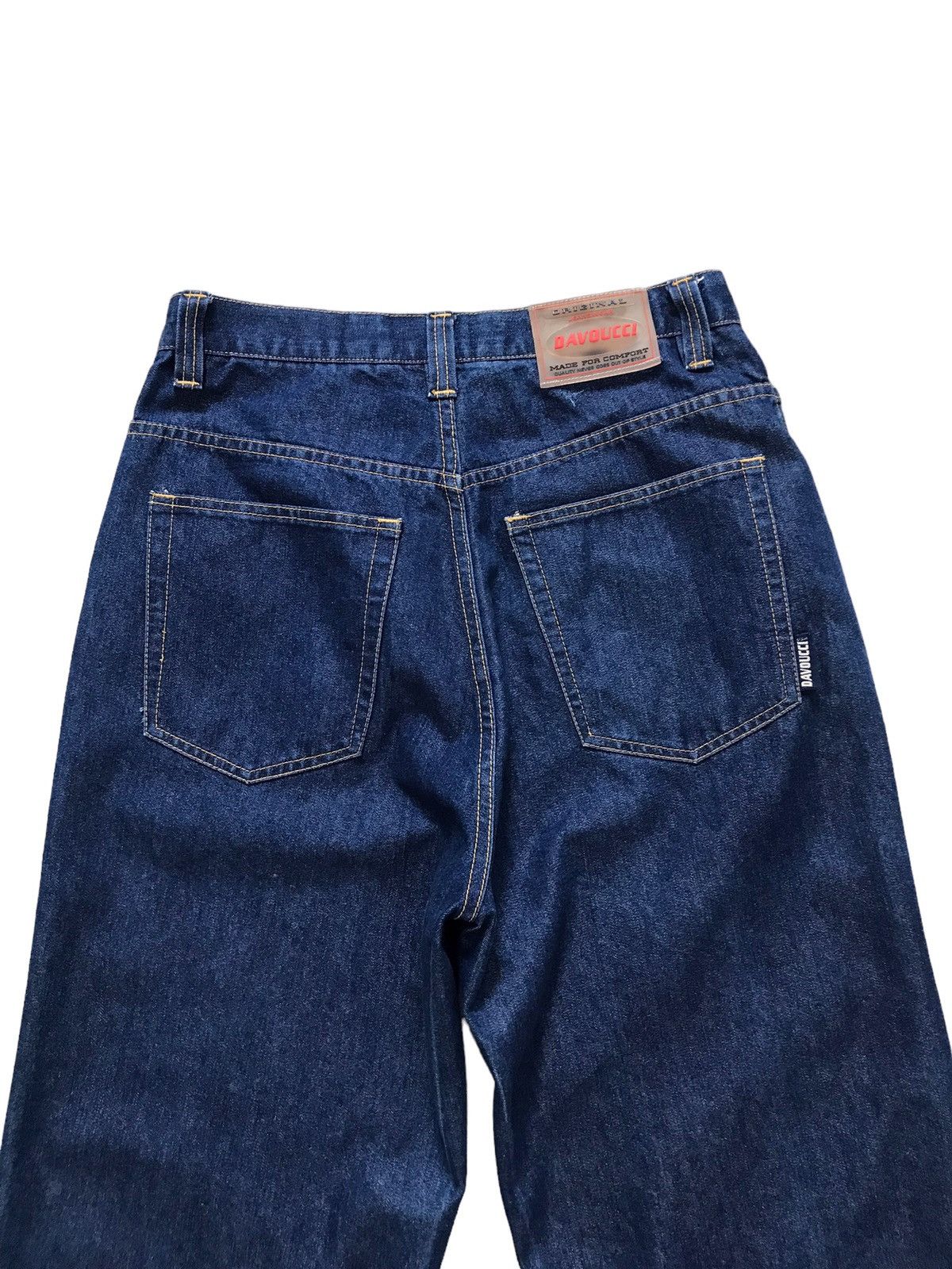 JNCO Davoucci Hiphop Baggy Relaxed Loose Blue Shine Denim Jeans Size US 32 / EU 48 - 13 Thumbnail