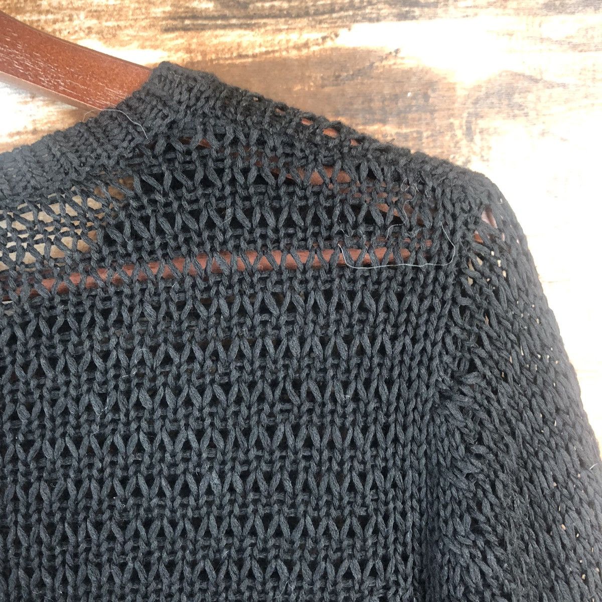 Vintage DL Uniqlo crochet Black Knitwear #C547 Size M / US 6-8 / IT 42-44 - 19 Thumbnail