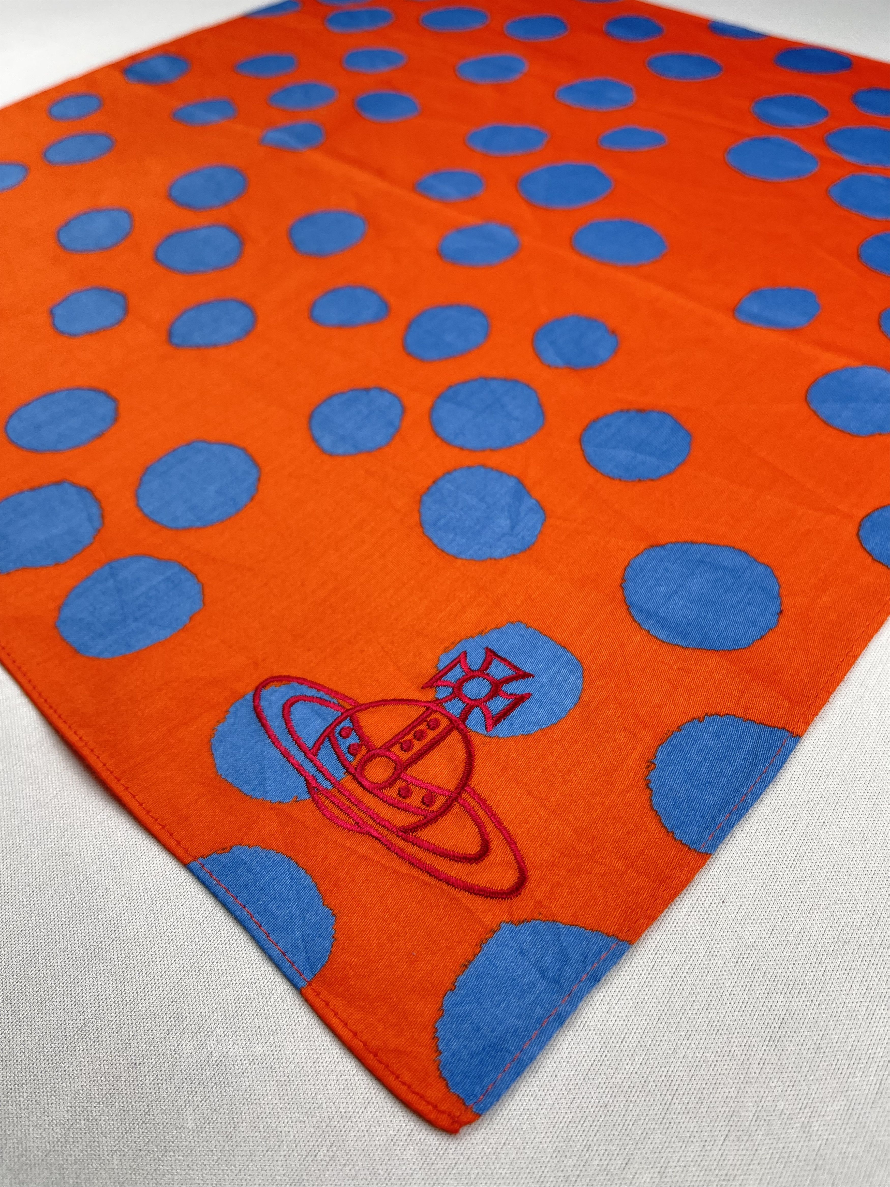 Vivienne Westwood Vivienne Westwood Handkerchief Pocket Square Bandana HM0045 Size ONE SIZE - 4 Thumbnail