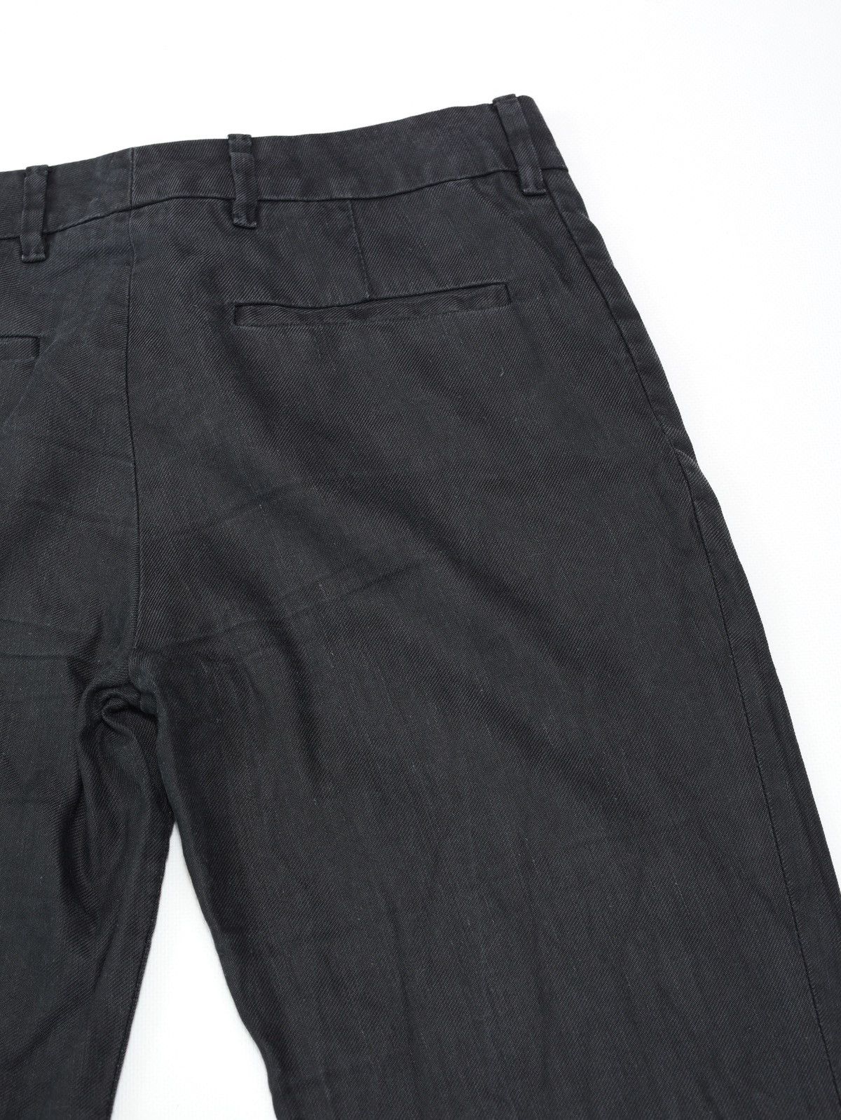 Gucci Gucci Hemp Silk Washed Black Pants Trousers Size 26" / US 2 / IT 38 - 14 Thumbnail
