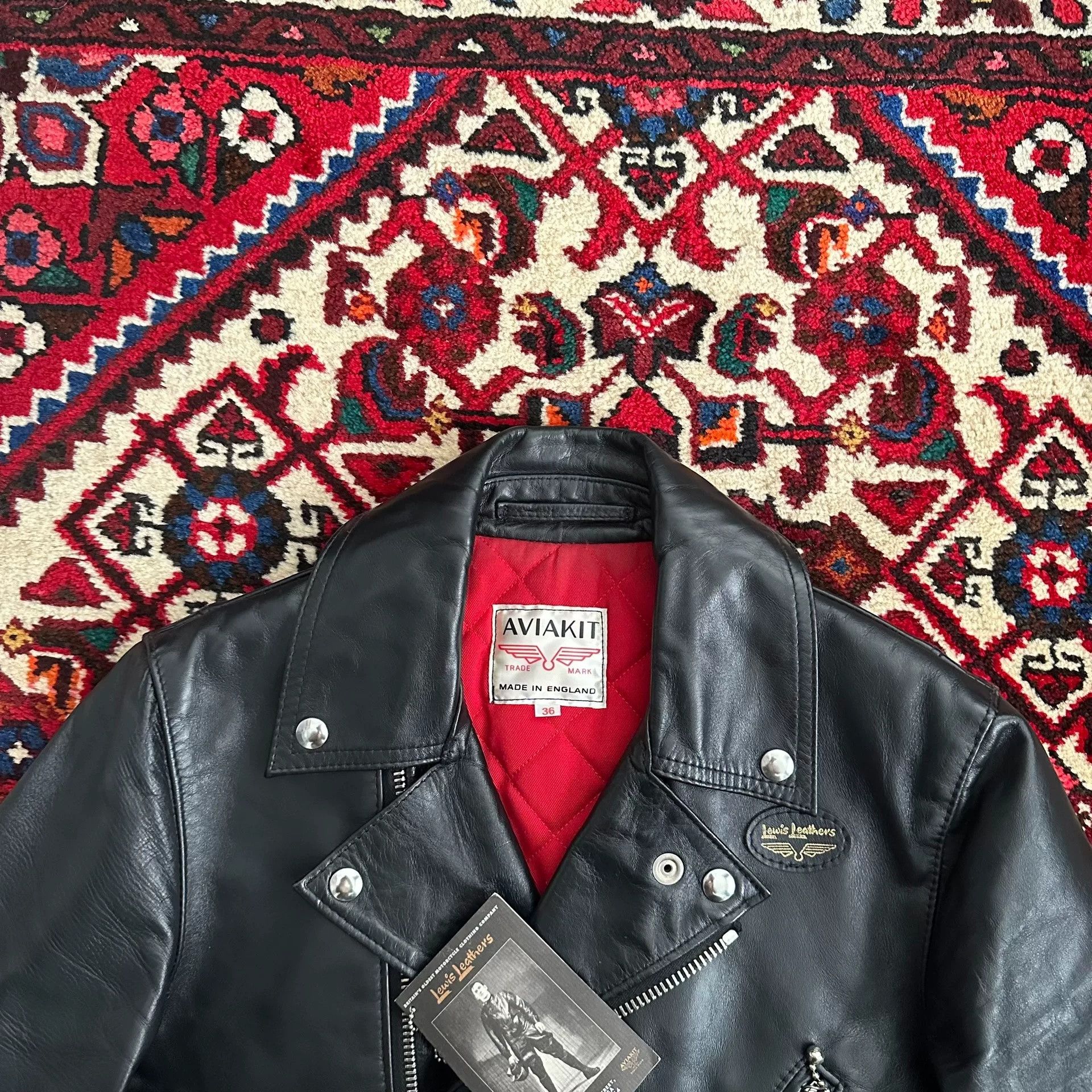 Lewis Leathers Lewis Leathers 441T Calf Leather Jacket Size US M / EU 48-50 / 2 - 4 Thumbnail