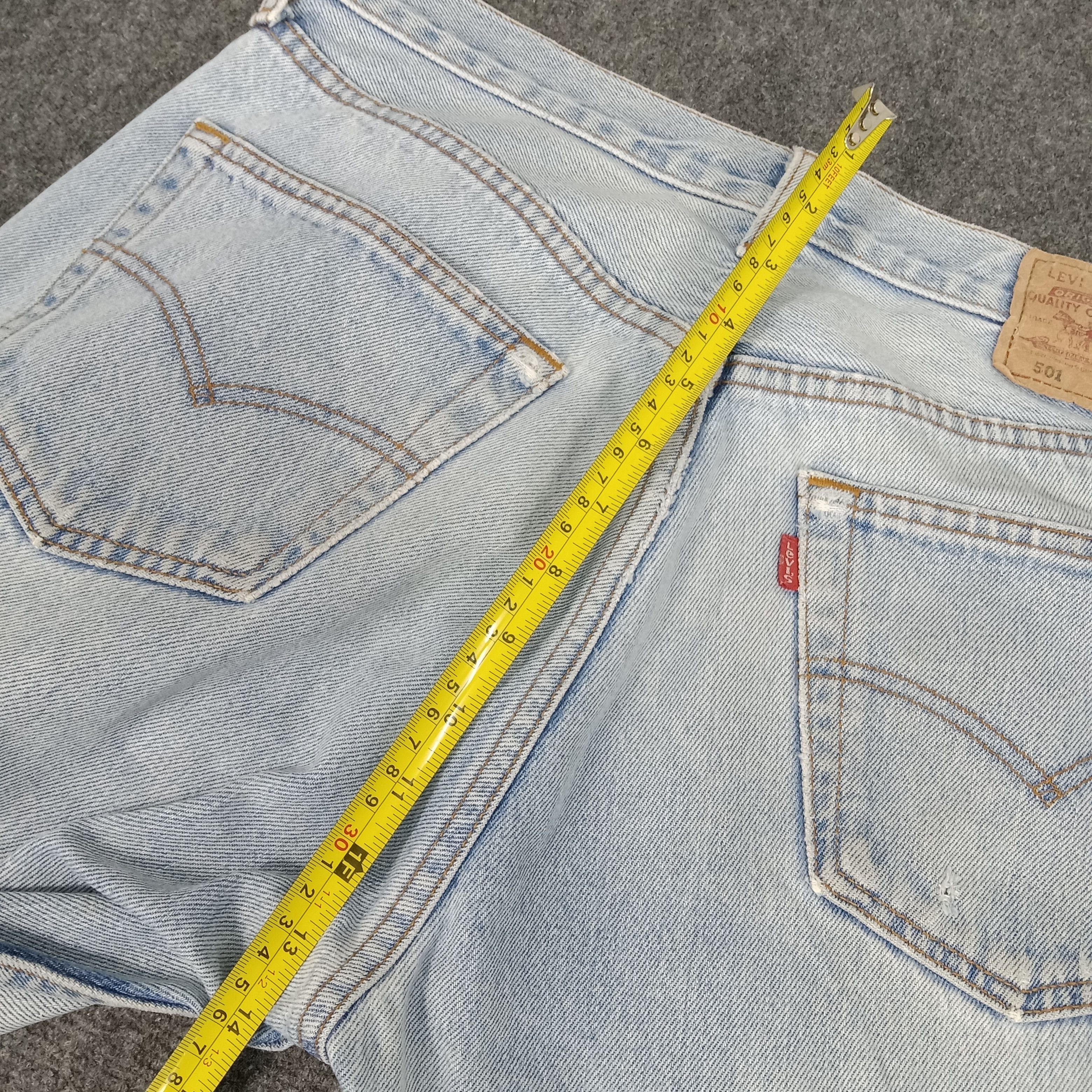 Levi's × Vintage Levi's American Distressed Style Denim Jeans Size US 30 / EU 46 - 11 Thumbnail