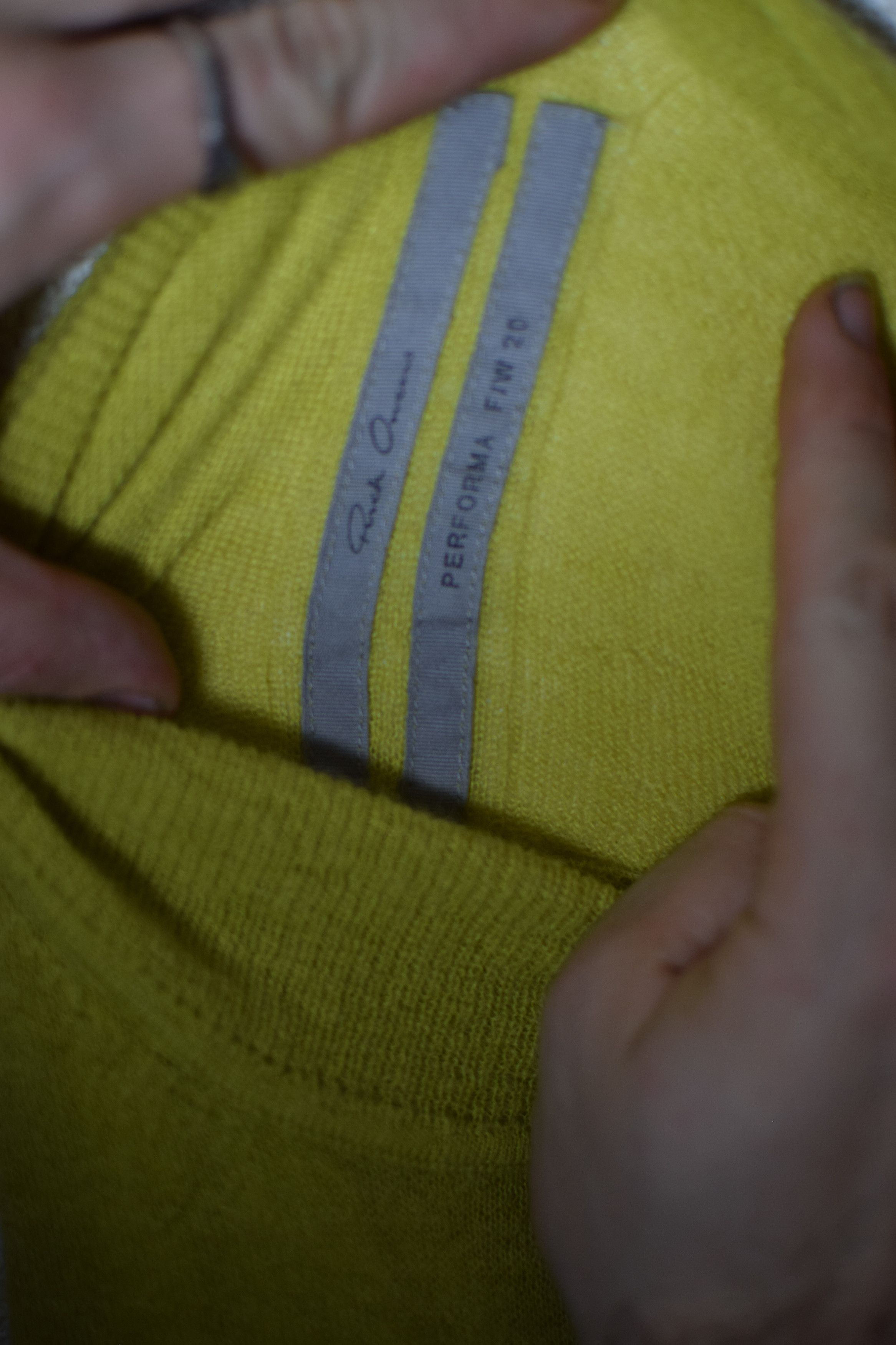 Rick Owens Rick Owens AW20 Performa Acid Knit - RU20F3648-KJ Size US L / EU 52-54 / 3 - 8 Thumbnail