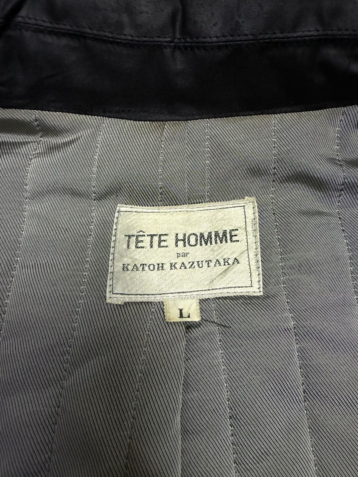 Tete Homme Vintage 90s Tete Homme By Issey Miyake Jacket Size US L / EU 52-54 / 3 - 9 Thumbnail