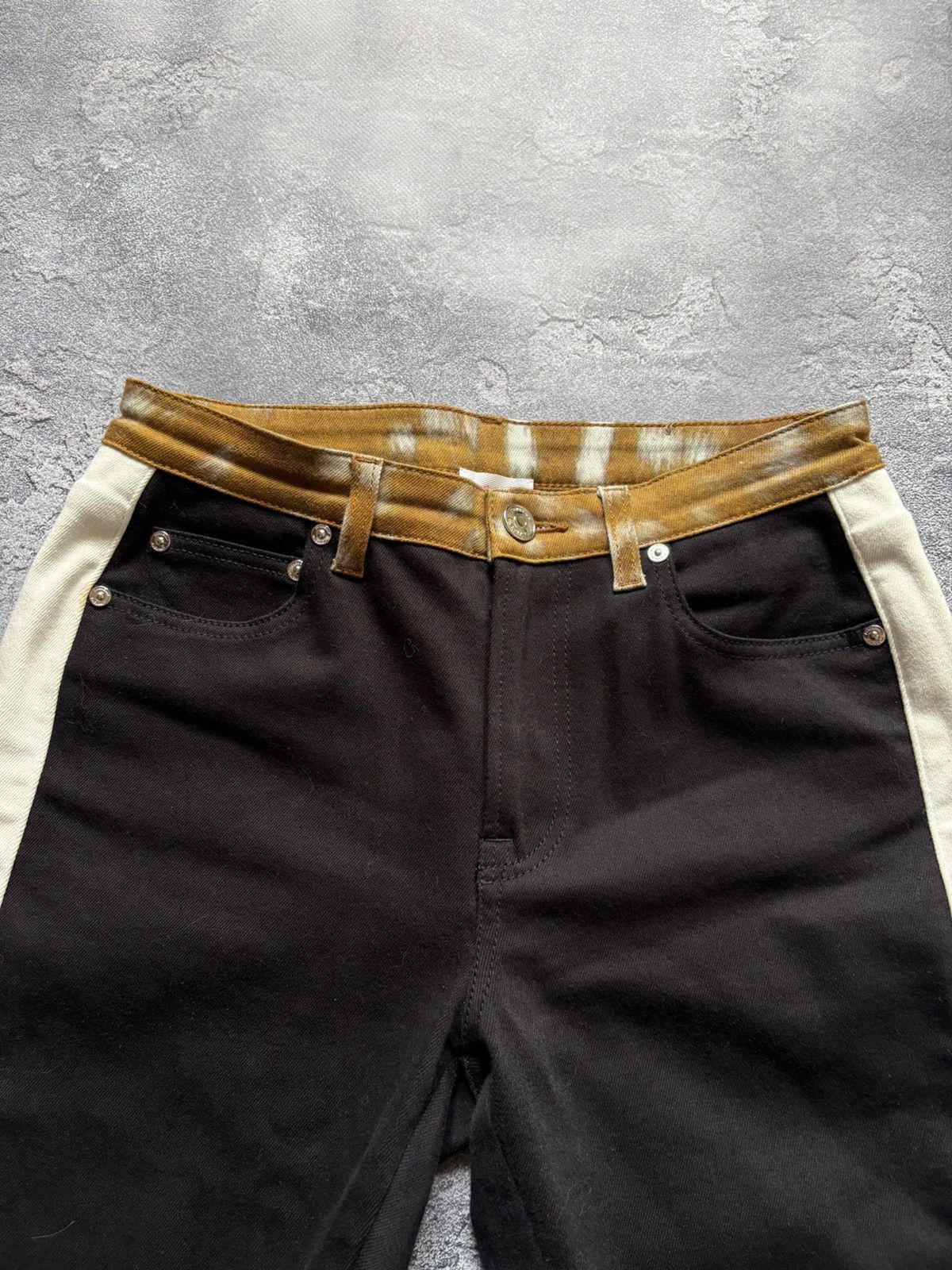 Burberry Burberry London England Luxury Deer Print Stripe Denim Pants Size 28" / US 6 / IT 42 - 7 Thumbnail