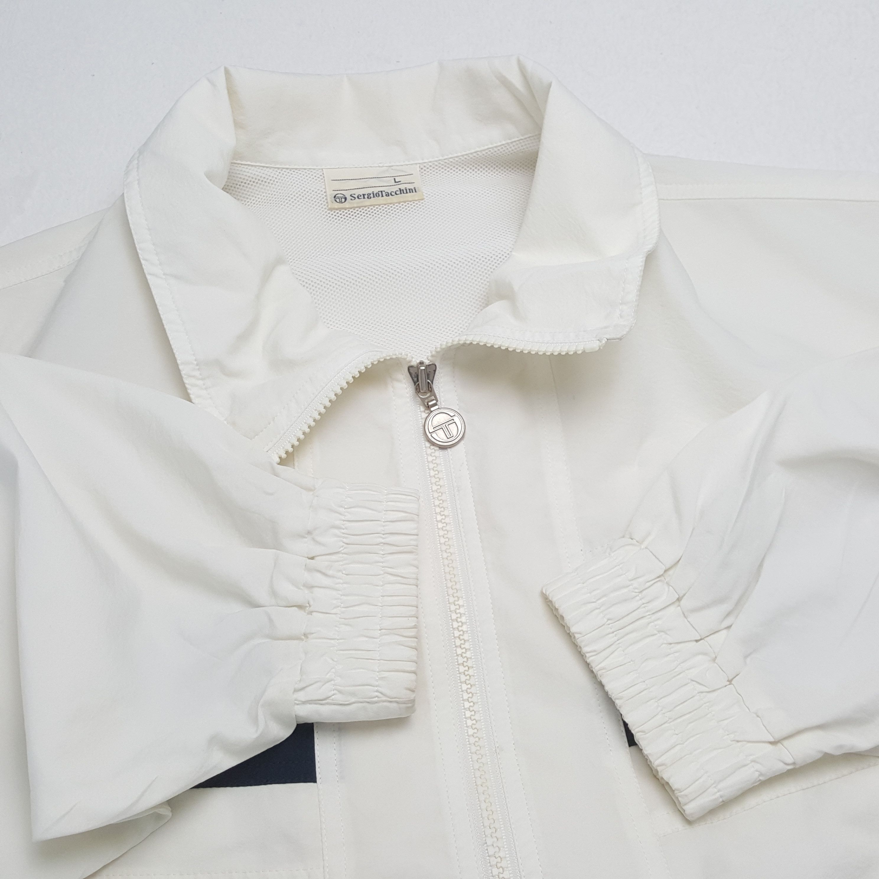 Sergio Tacchini × Vintage SERGIO TACCHINI Sportswear Style Windbreaker JACKET Size US XL / EU 56 / 4 - 8 Thumbnail