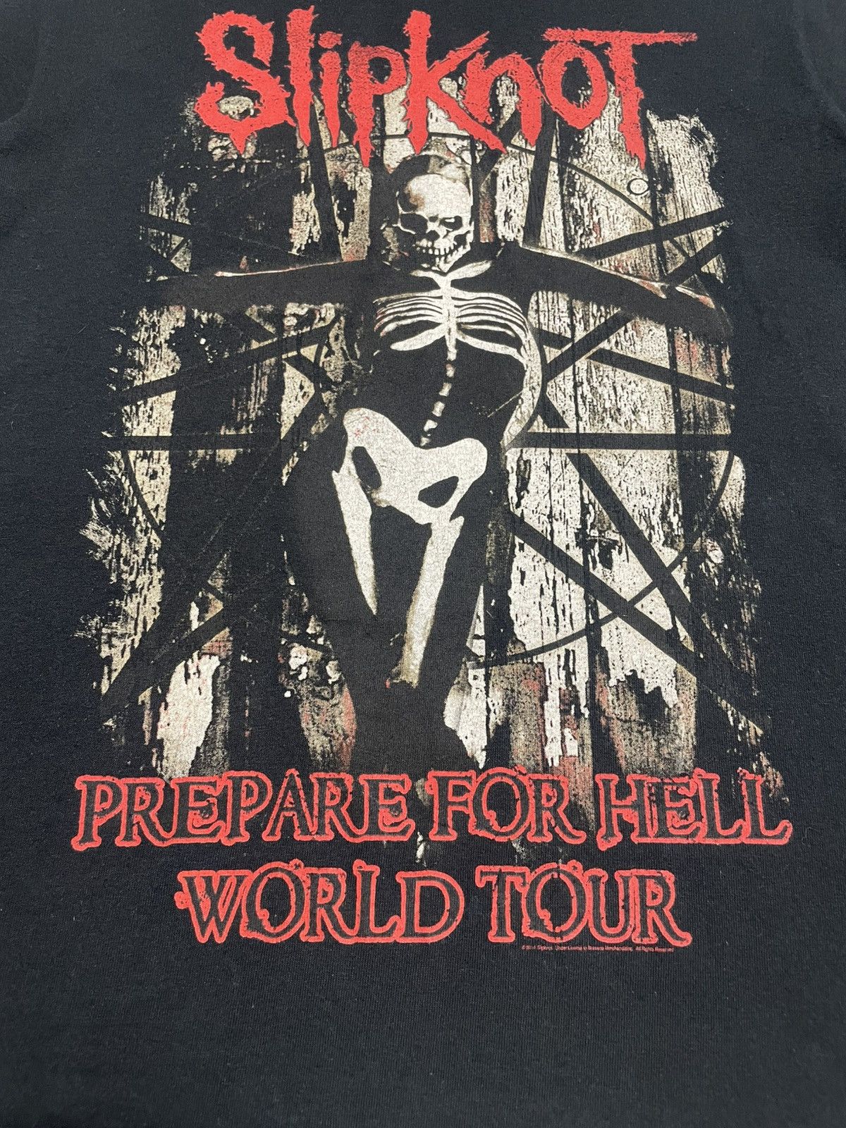 Band Tees Slipknot 2014 Prepare For Hell World Tour Rock Band T-Shirt Size US S / EU 44-46 / 1 - 9 Thumbnail