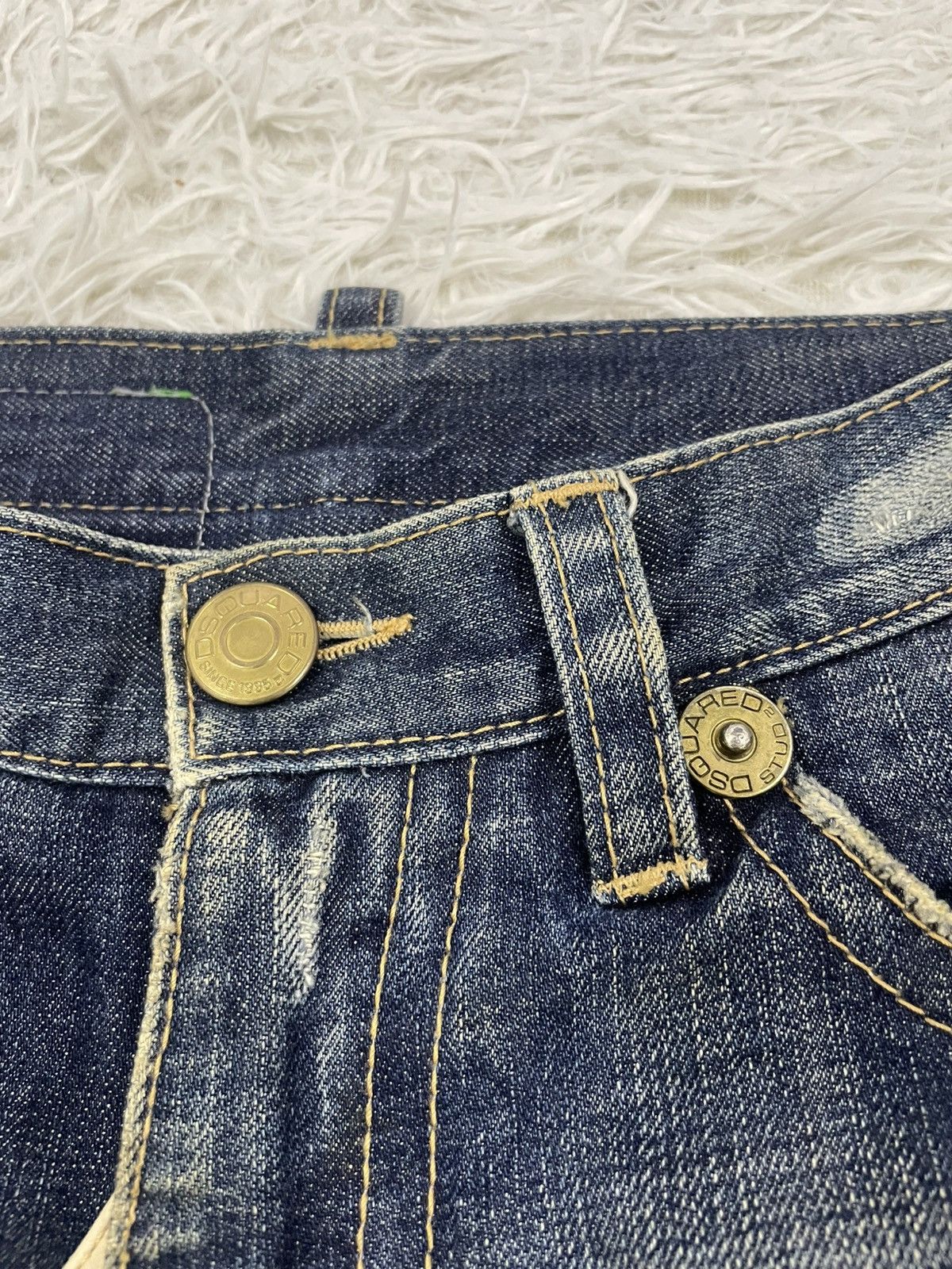 Dsquared2 Distress Dsquared2 3Q/Short Jeans Pant Made in Italy Size US 31 - 7 Thumbnail