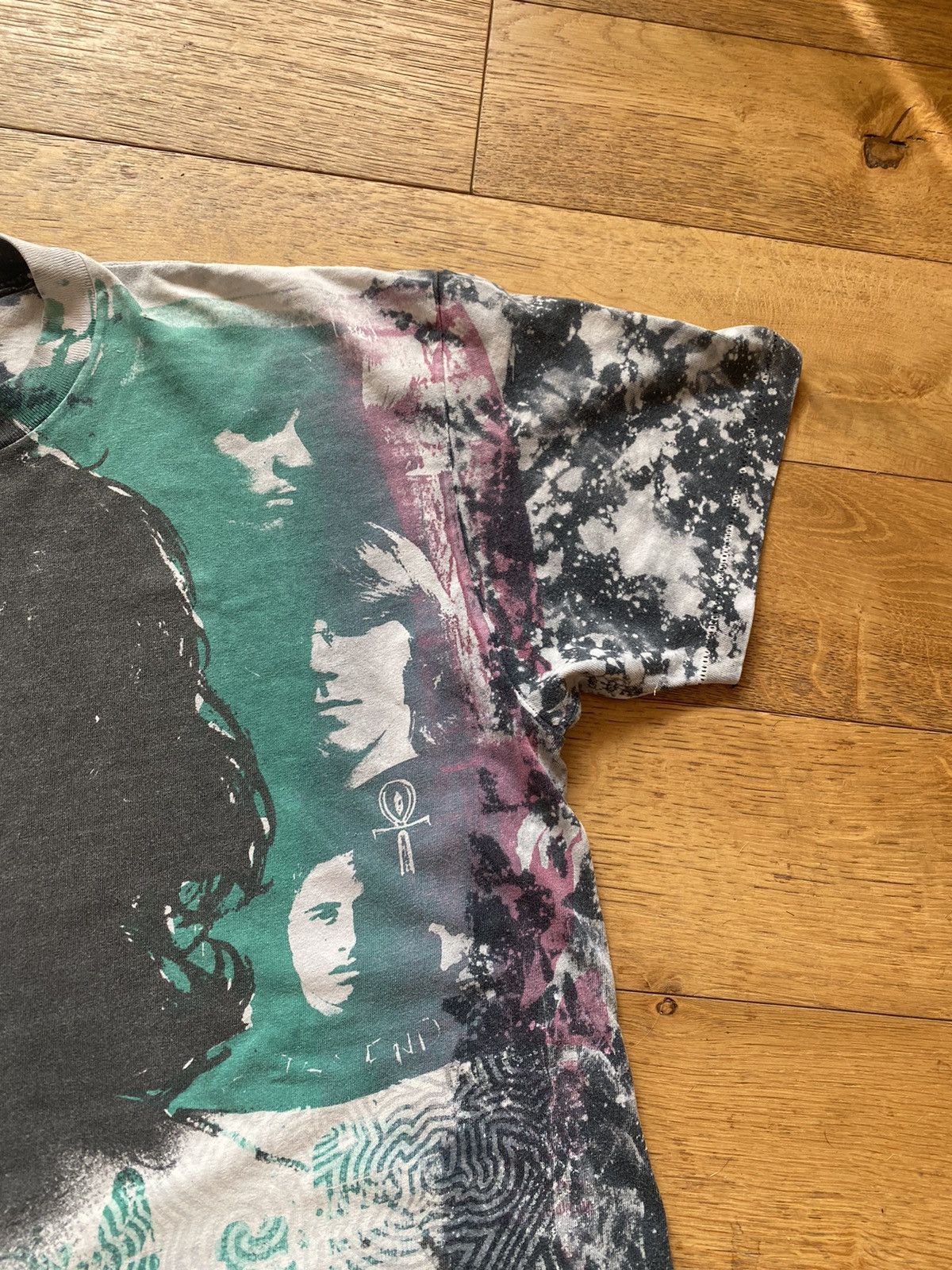 Band Tees Vintage 80s Jim Morrison mosquitohead t shirt Size US XL / EU 56 / 4 - 5 Thumbnail
