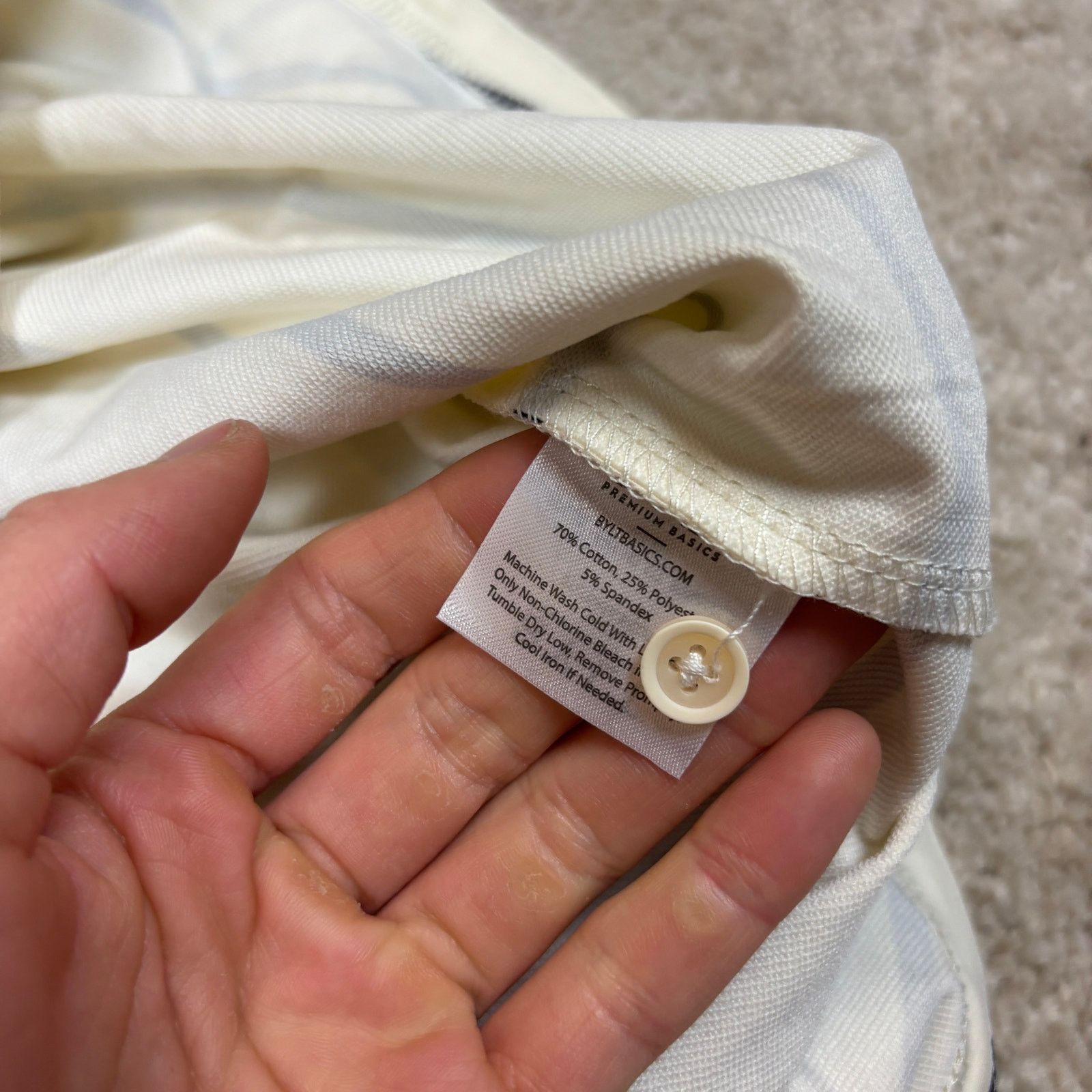 Other NWOT Bylt Drop Cut Hooded Henley Men's Small Minimalist Size US S / EU 44-46 / 1 - 10 Thumbnail