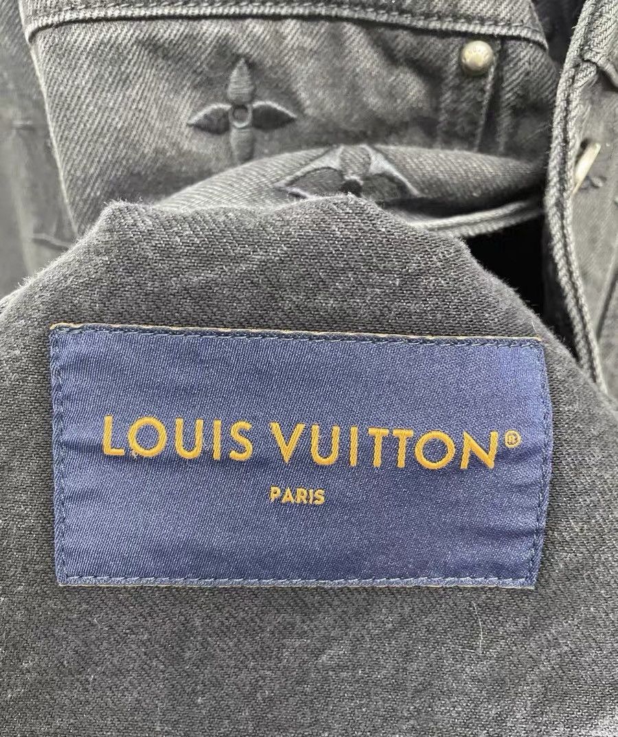 Louis Vuitton Louis Vuitton 50 Gradient Denim Jacket Embroidered Monogram Size US M / EU 48-50 / 2 - 7 Thumbnail