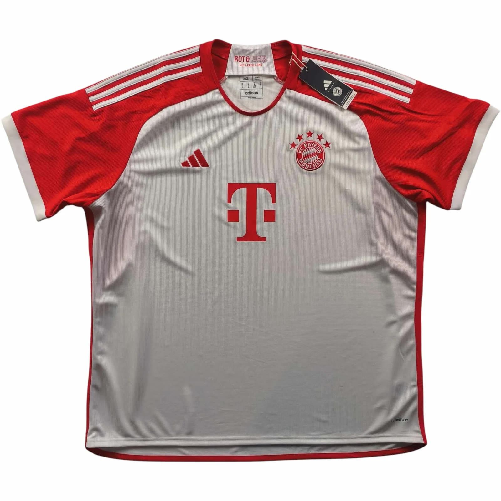 Adidas NEW Bayern Munich 2023-24 Adidas home football jersey 3XL Size US XXL / EU 58 / 5 - 1 Thumbnail