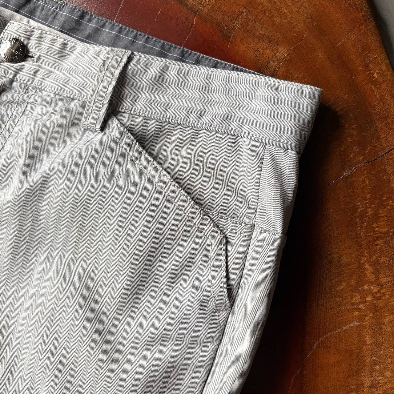 Katharine Hamnett London Katharine Hamnett London Stripe Distinct Herringbone Pattern Size US 32 / EU 48 - 7 Thumbnail