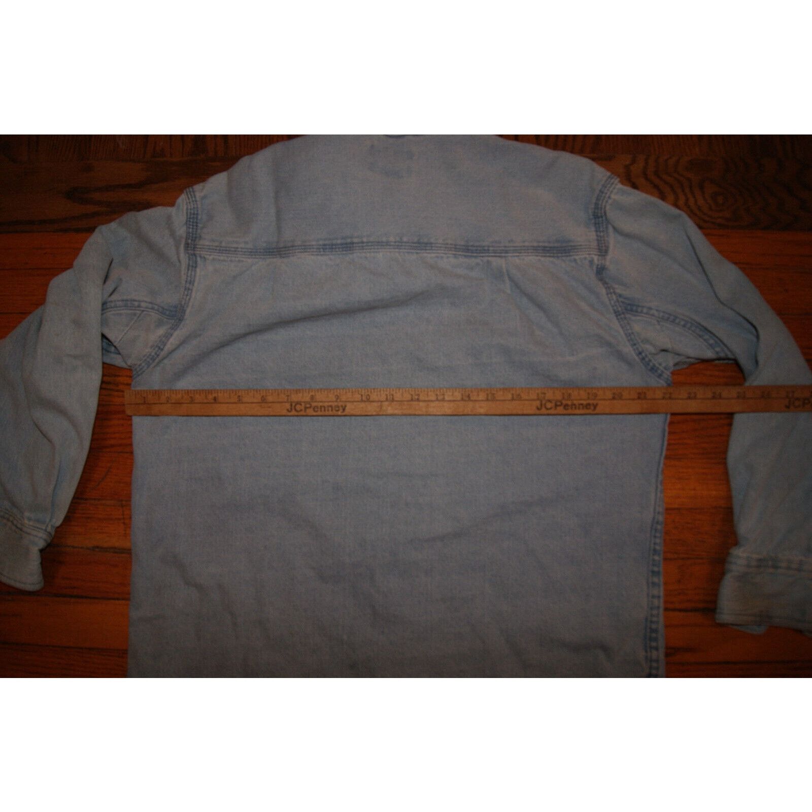 SCHMIDT C E Schmidt Workwear Denim Button Shirt Mens M Jean Jacket Size US M / EU 48-50 / 2 - 6 Thumbnail