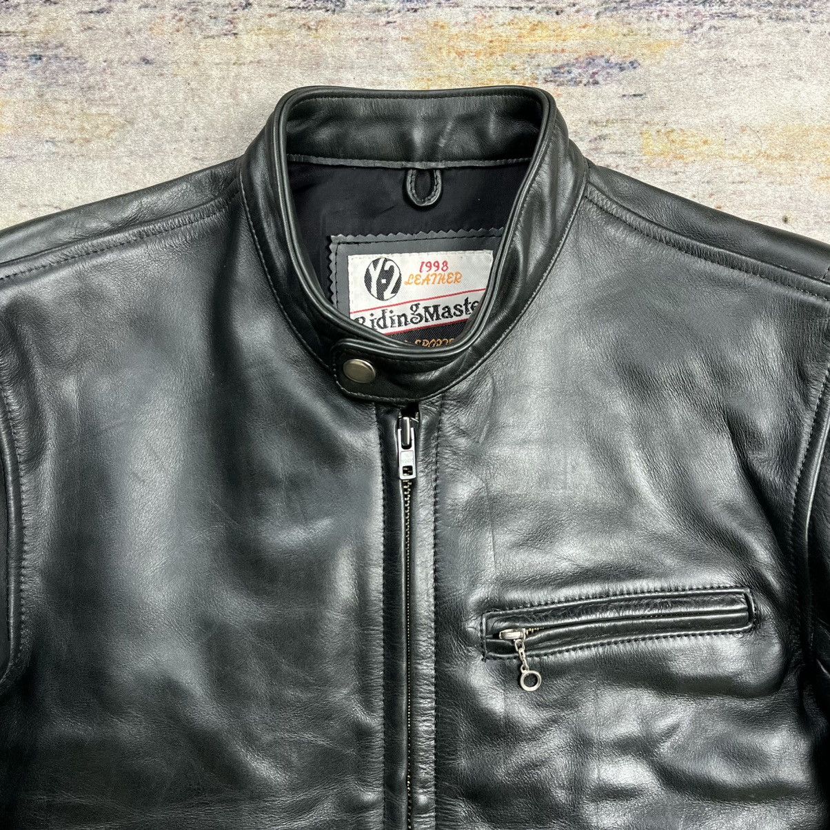 Y'2 Leather Y’2 Leather riding master cafe racer leather jacket Size US S / EU 44-46 / 1 - 6 Thumbnail