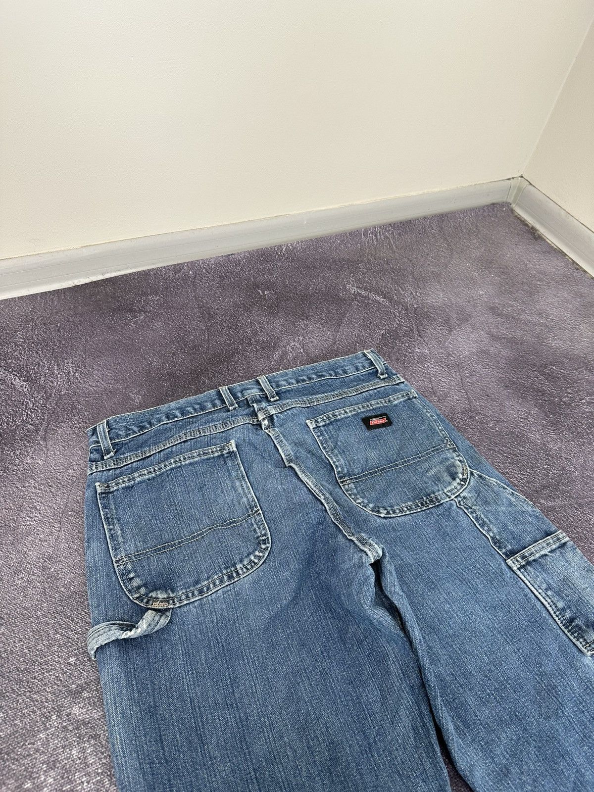 Dickies Vintage Dickies Distressed USA Baggy Cargo Carpenter Pants Size US 34 / EU 50 - 6 Thumbnail