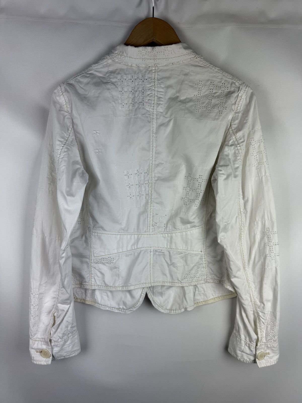 Marithe + Francois Girbaud Marithe Francois Girbaud Vintage Avant-Garde Blazer Jacket Size L / US 10 / IT 46 - 11 Thumbnail