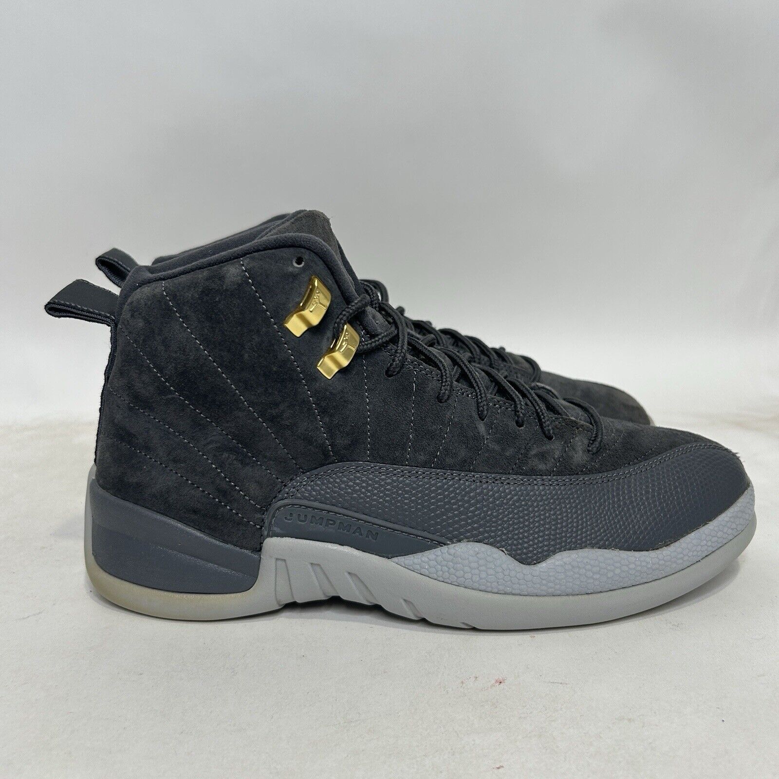 Jordan Brand Nike Air Jordan 12 Retro “Dark Wolf Grey” 2024 Size US 9 / EU 42 - 4 Thumbnail