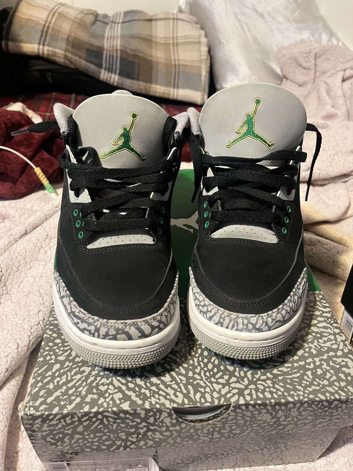 Jordan Brand × Nike jordan 3 pine green Size US 8 / EU 41 - 1 Thumbnail