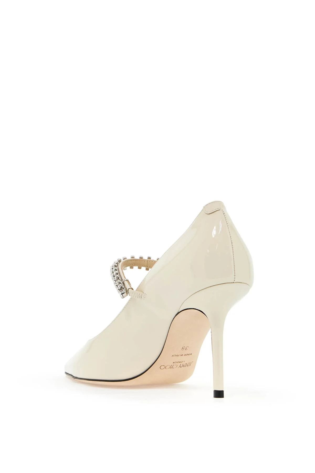 Jimmy Choo o1s22i1n1024 Bing 85 Pumps in Off White Size US 9 / IT 39 - 3 Thumbnail
