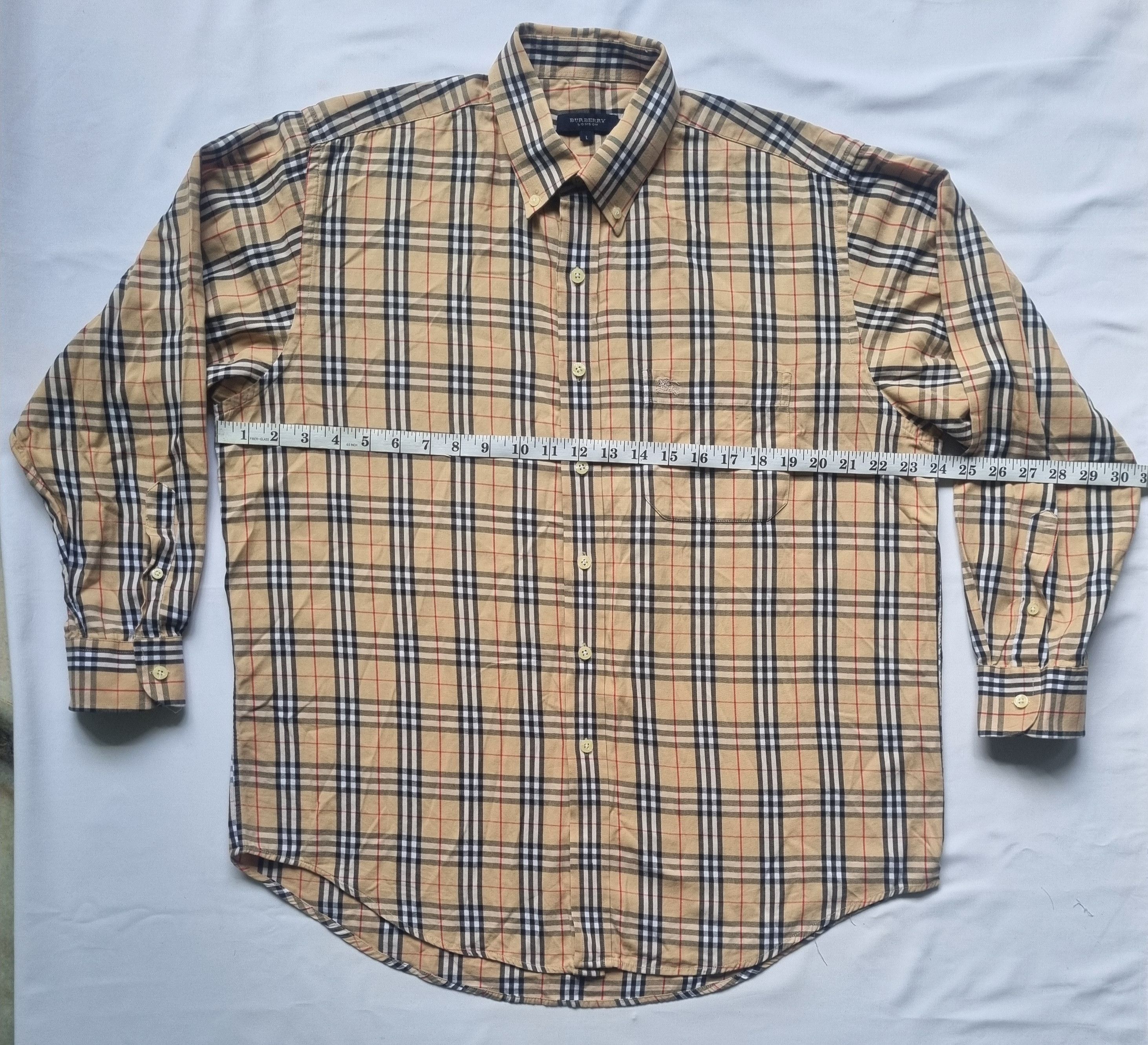 Burberry Burberry London Novacheck Shirt Size US L / EU 52-54 / 3 - 3 Thumbnail