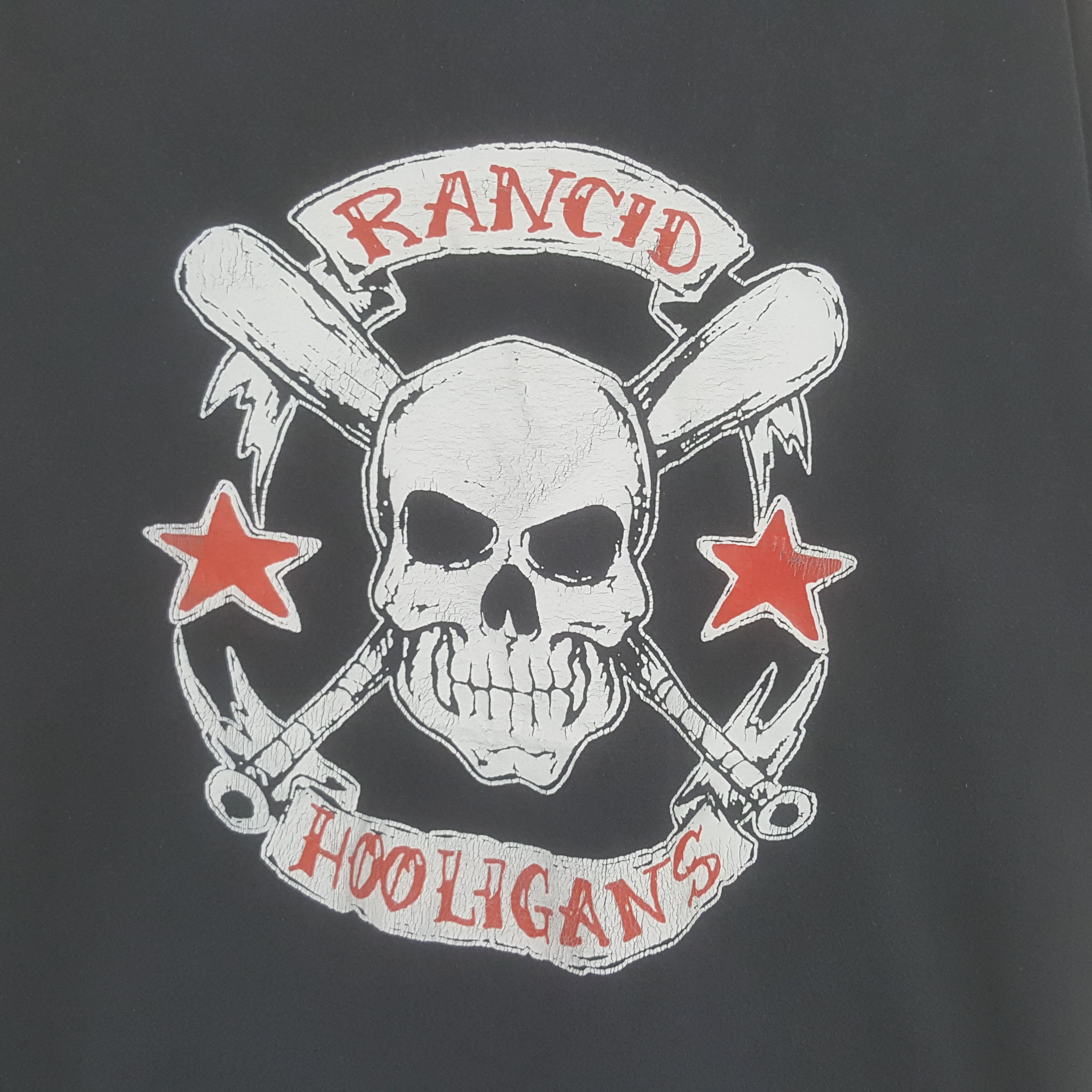 Band Tees × Vintage Vintage Rancid Punk Rock Band Hooligans Tshirt Size US L / EU 52-54 / 3 - 2 Thumbnail