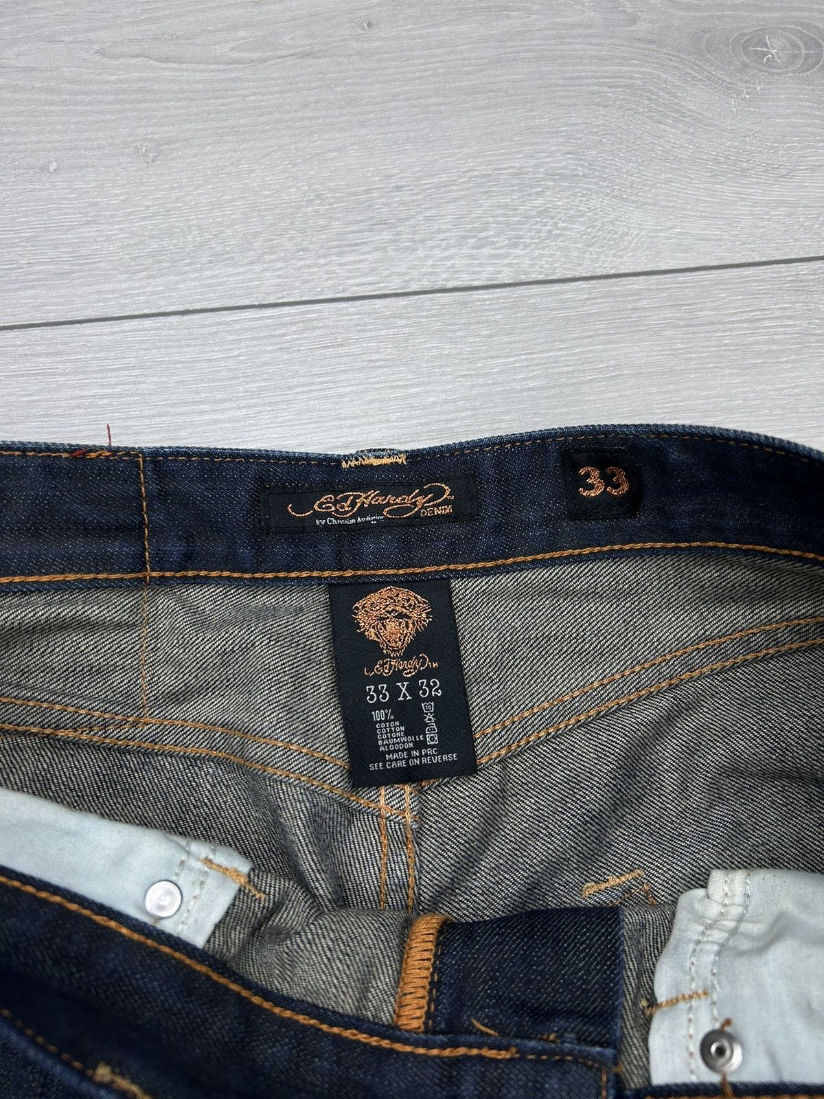 Ed Hardy Ed Hardy Denim Jeans size 33 Size US 33 - 5 Thumbnail