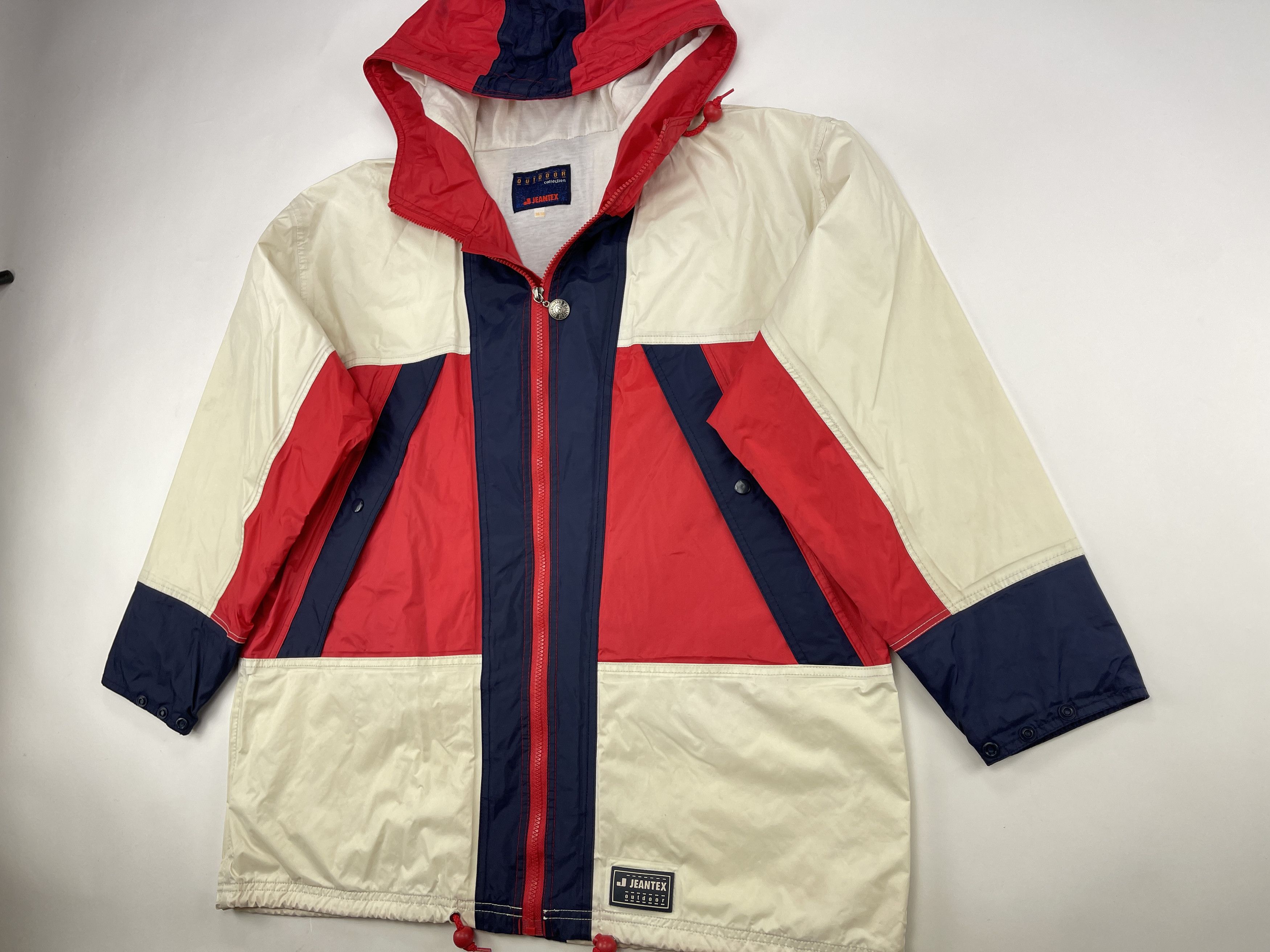 Vintage Jeantex Nautic Club jacket, vintage sailing windbreaker, XL Size US XL / EU 56 / 4 - 10 Thumbnail