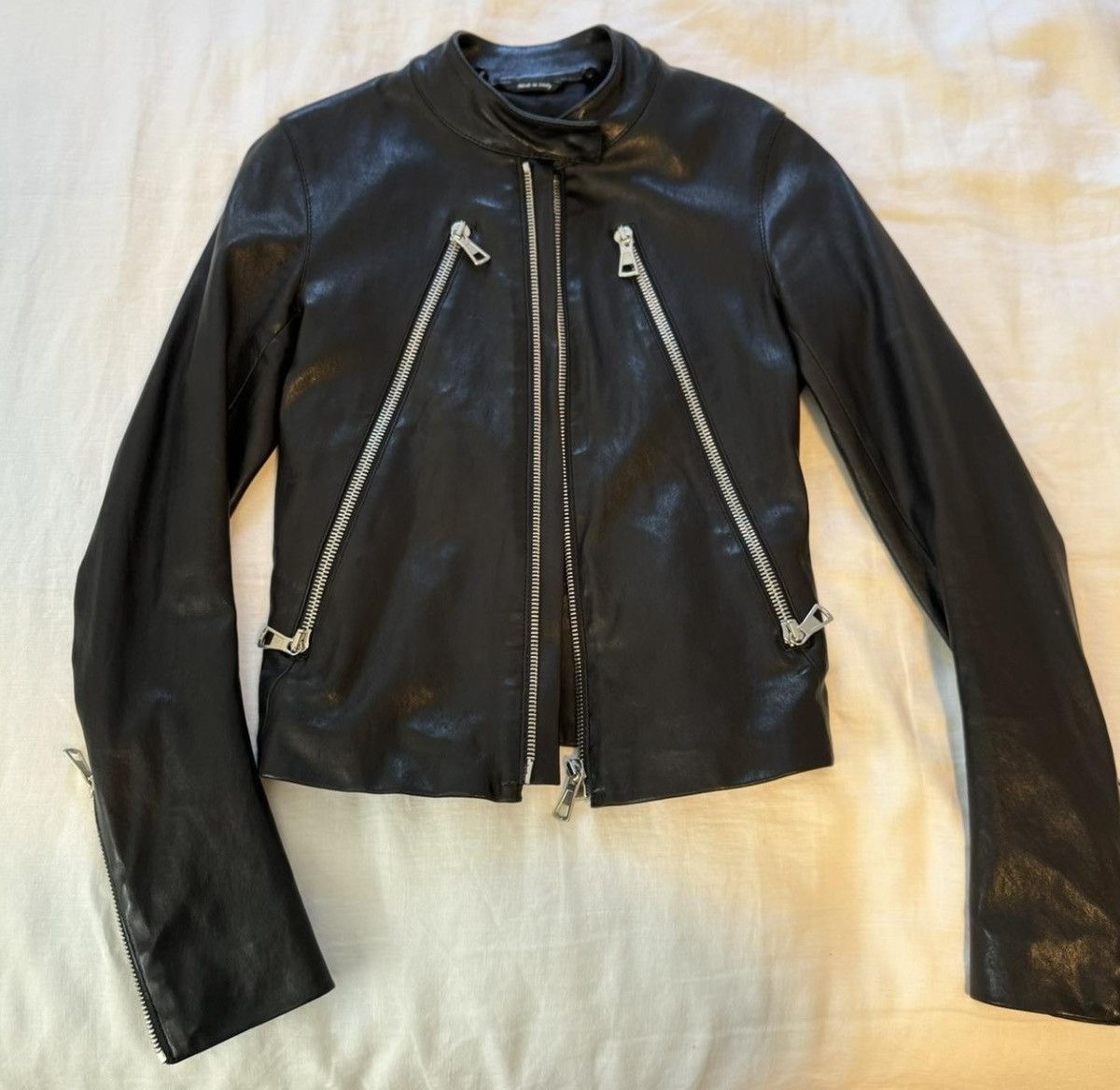 Maison Margiela Maison Margiela 2013 5 zip leather jacket Size XS / US 0-2 / IT 36-38 - 1 Thumbnail
